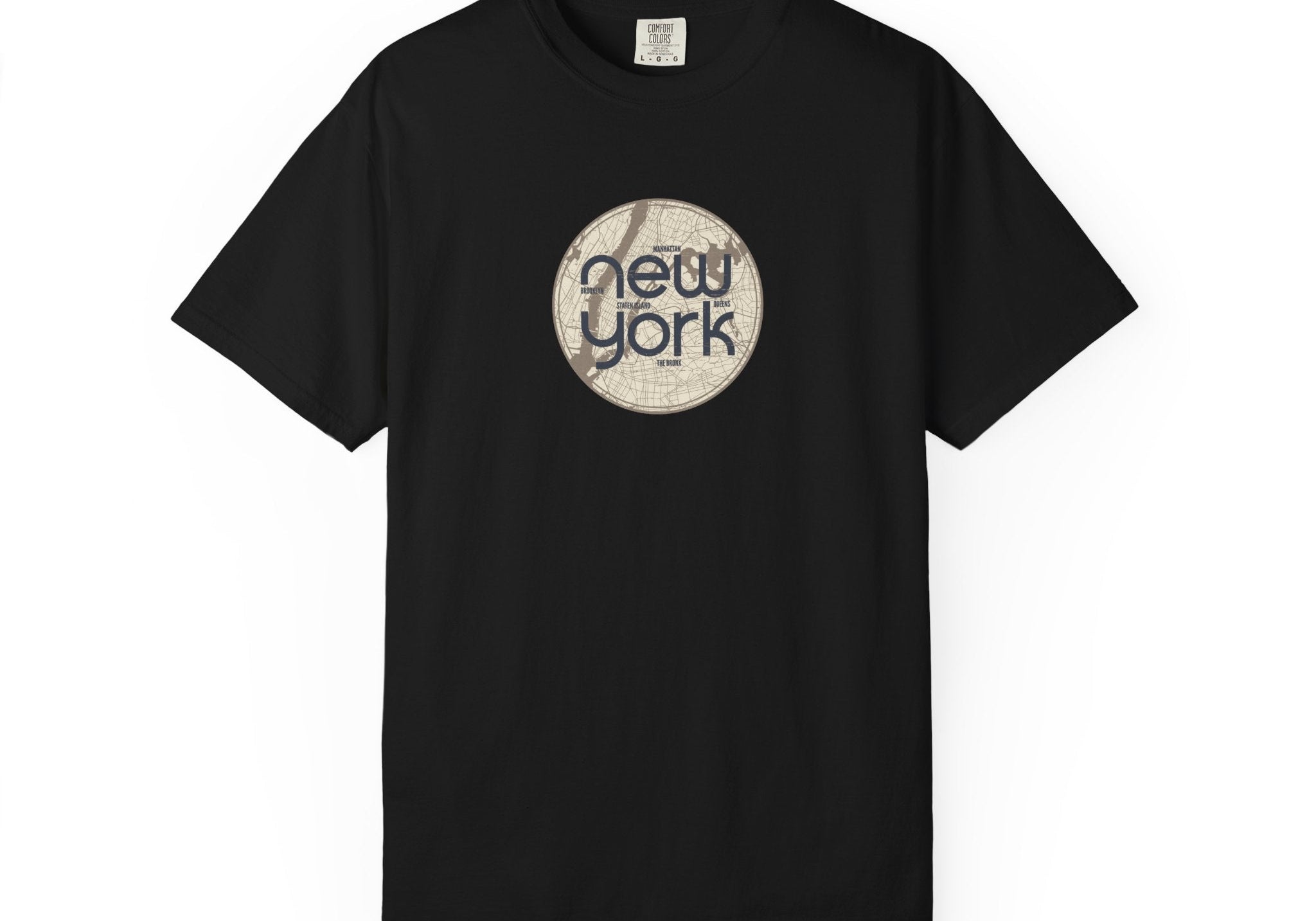 New York Vintage Map Tee