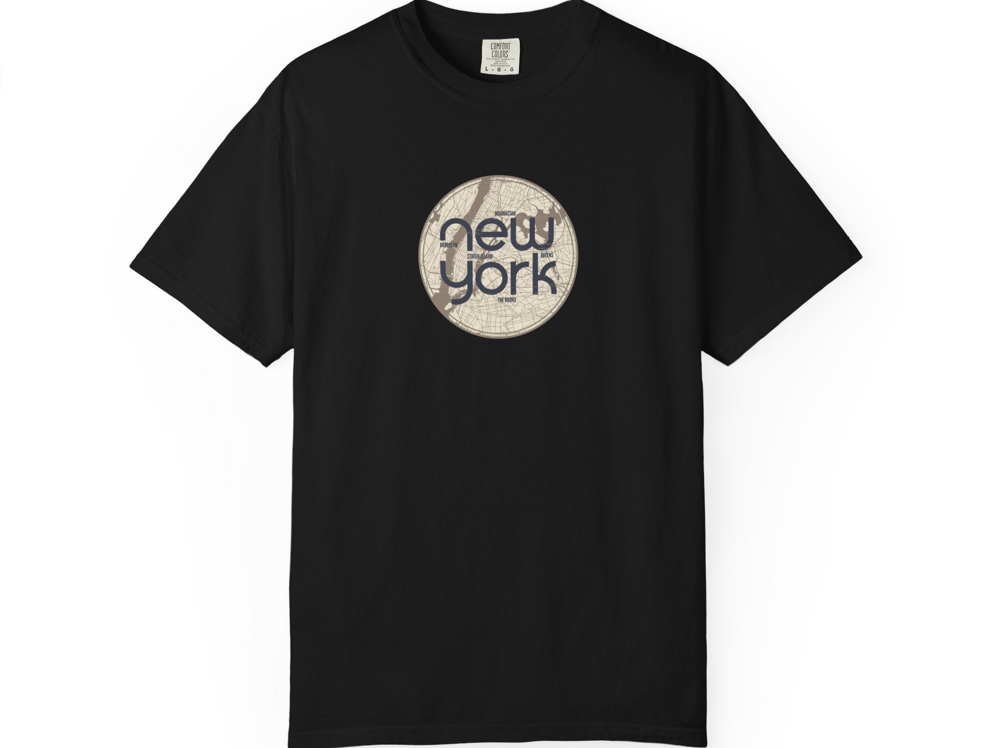 New York Vintage Map Tee