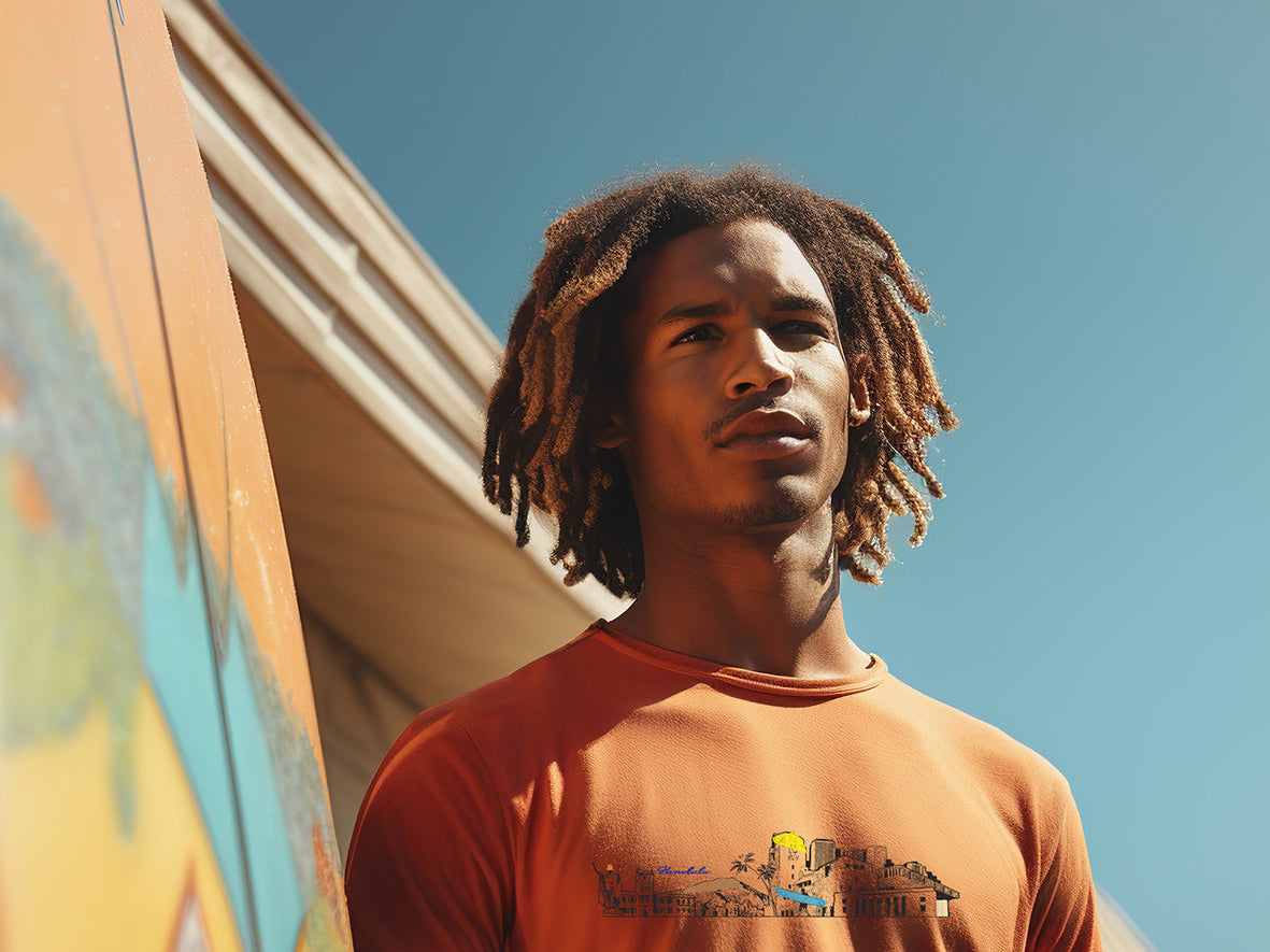 Timeless Beach Vibes 🏖️:  The Brieza Tee for an Endless Summer