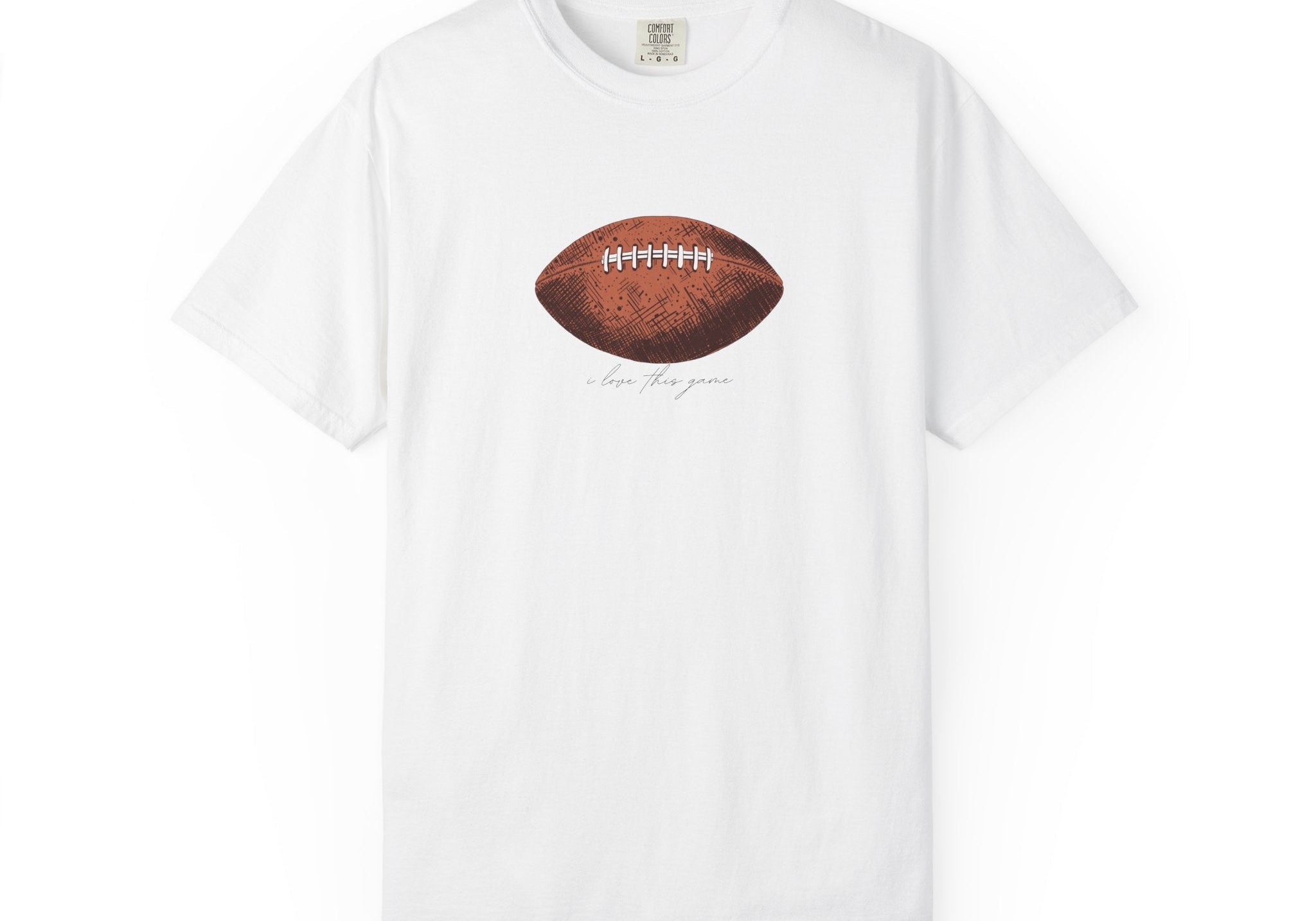 Vintage Football Graphic T-Shirt