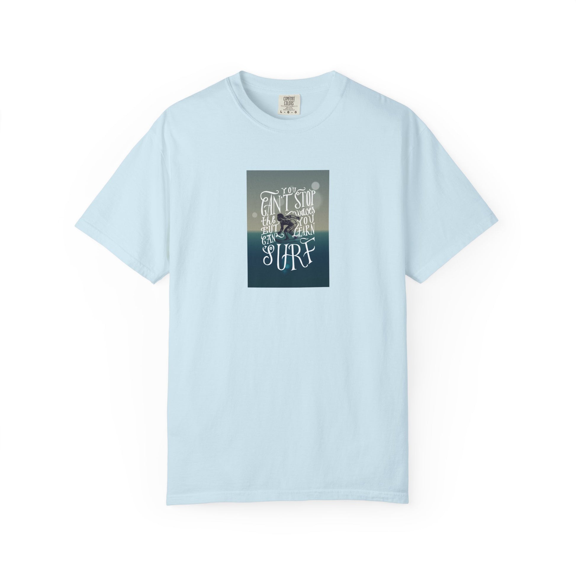 Surf Quote T-Shirt — "Live to Surf" Graphic Tee