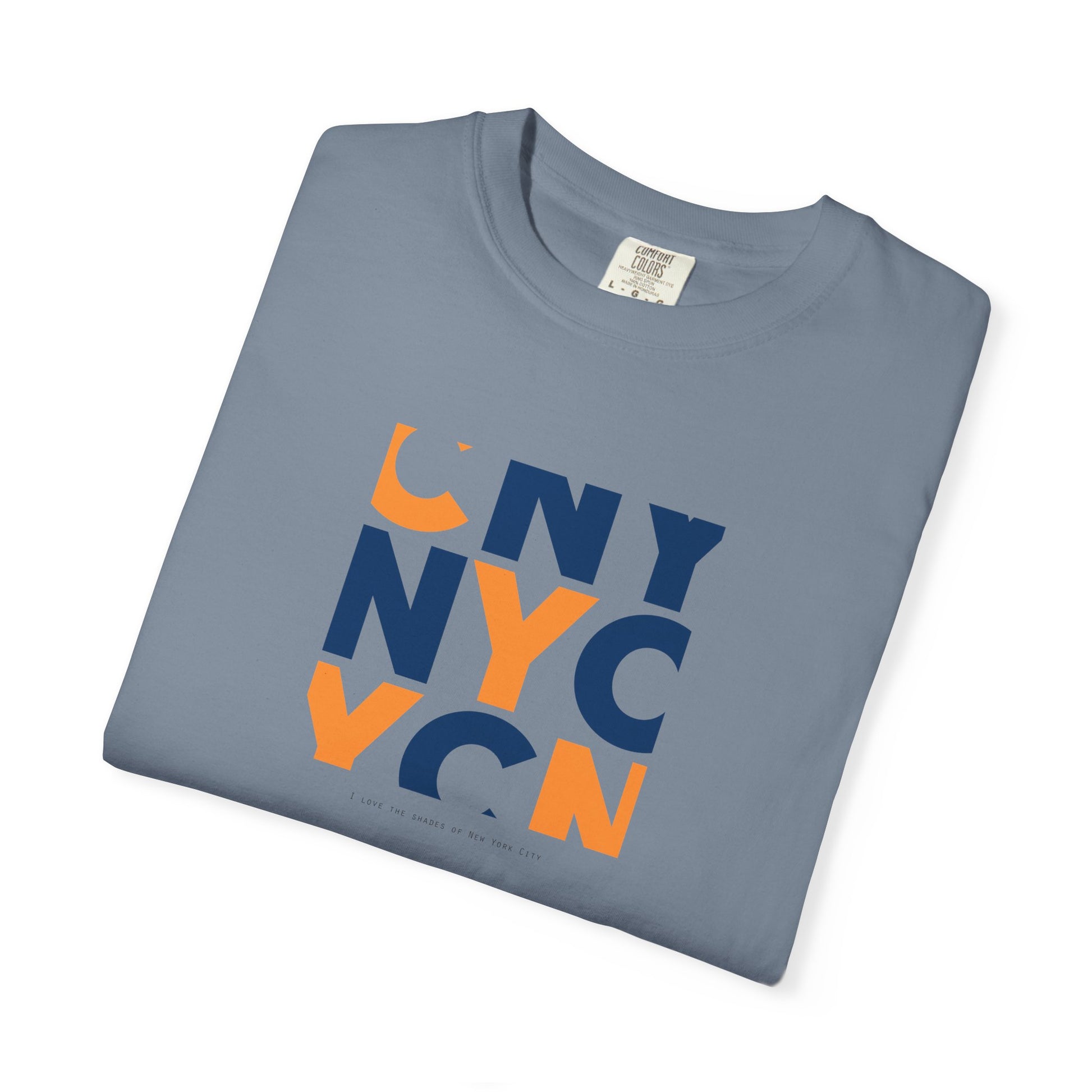 NYC Block Logo T-Shirt — Modern New York City Graphic Tee