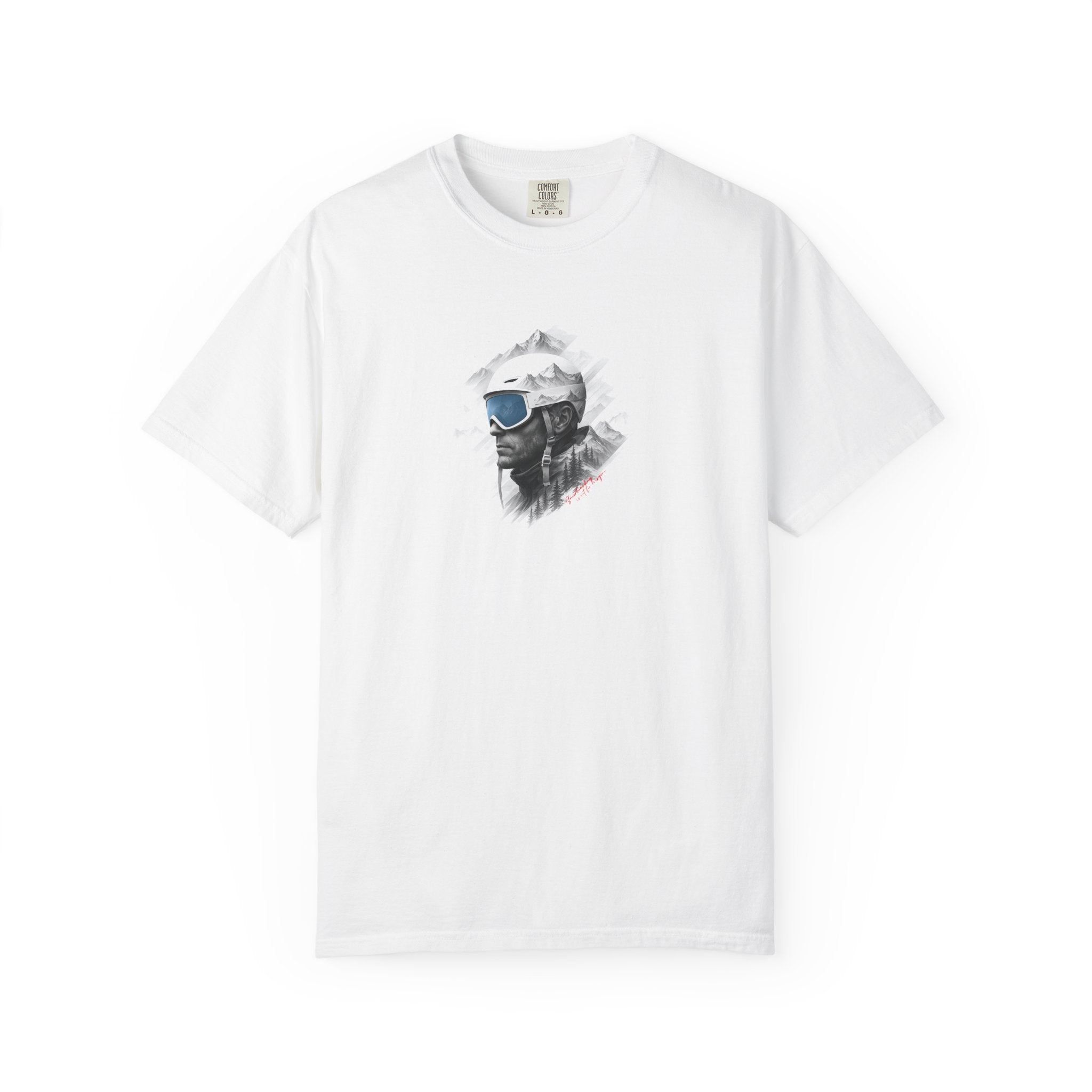 Snowboarder Portrait T-Shirt — Ski & Winter Sports Graphic Tee