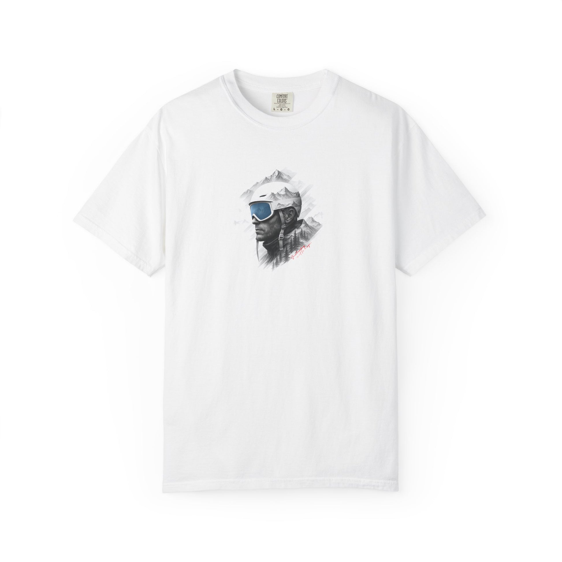 Snowboarder Portrait T-Shirt — Ski & Winter Sports Graphic Tee