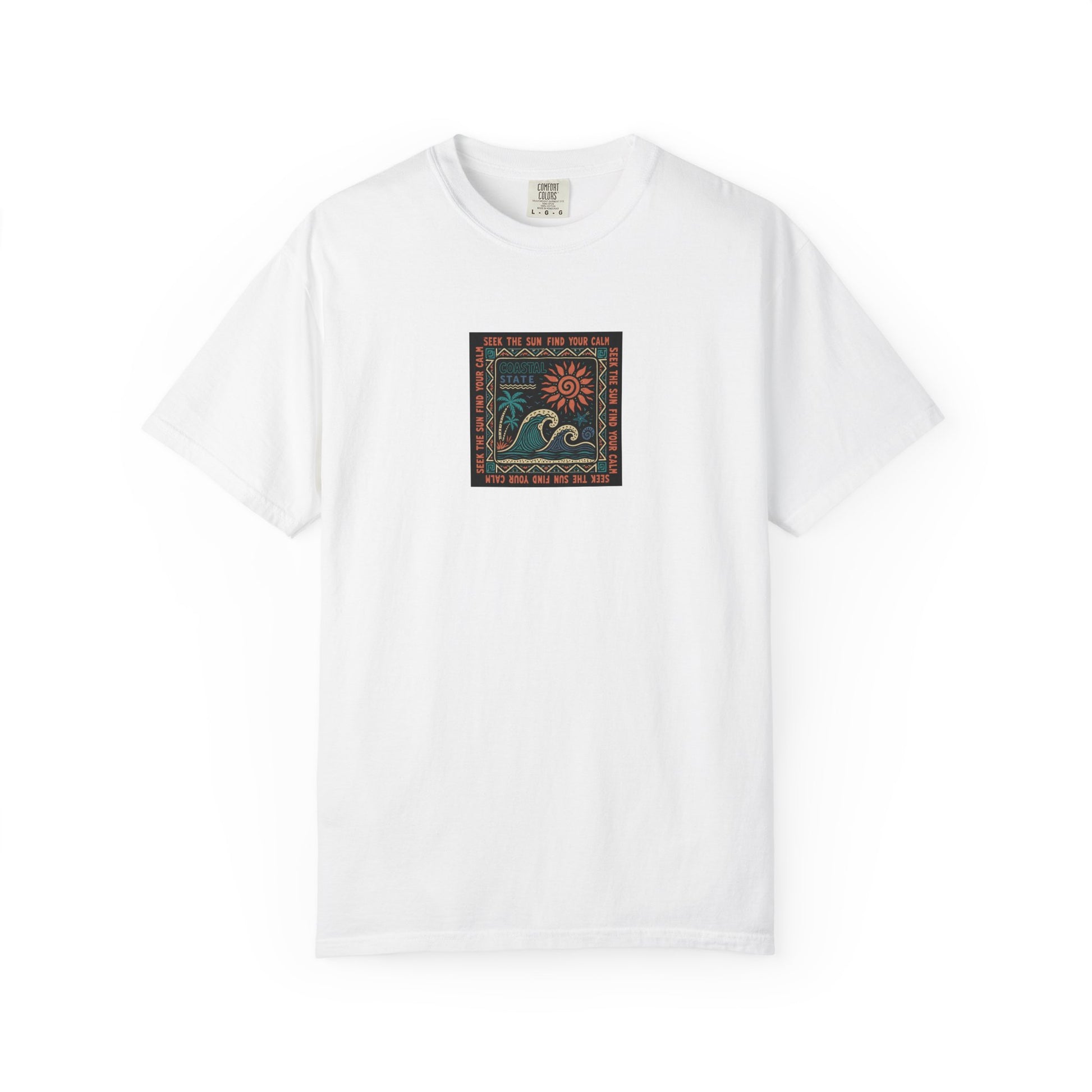 White t-shirt with abreeze logo