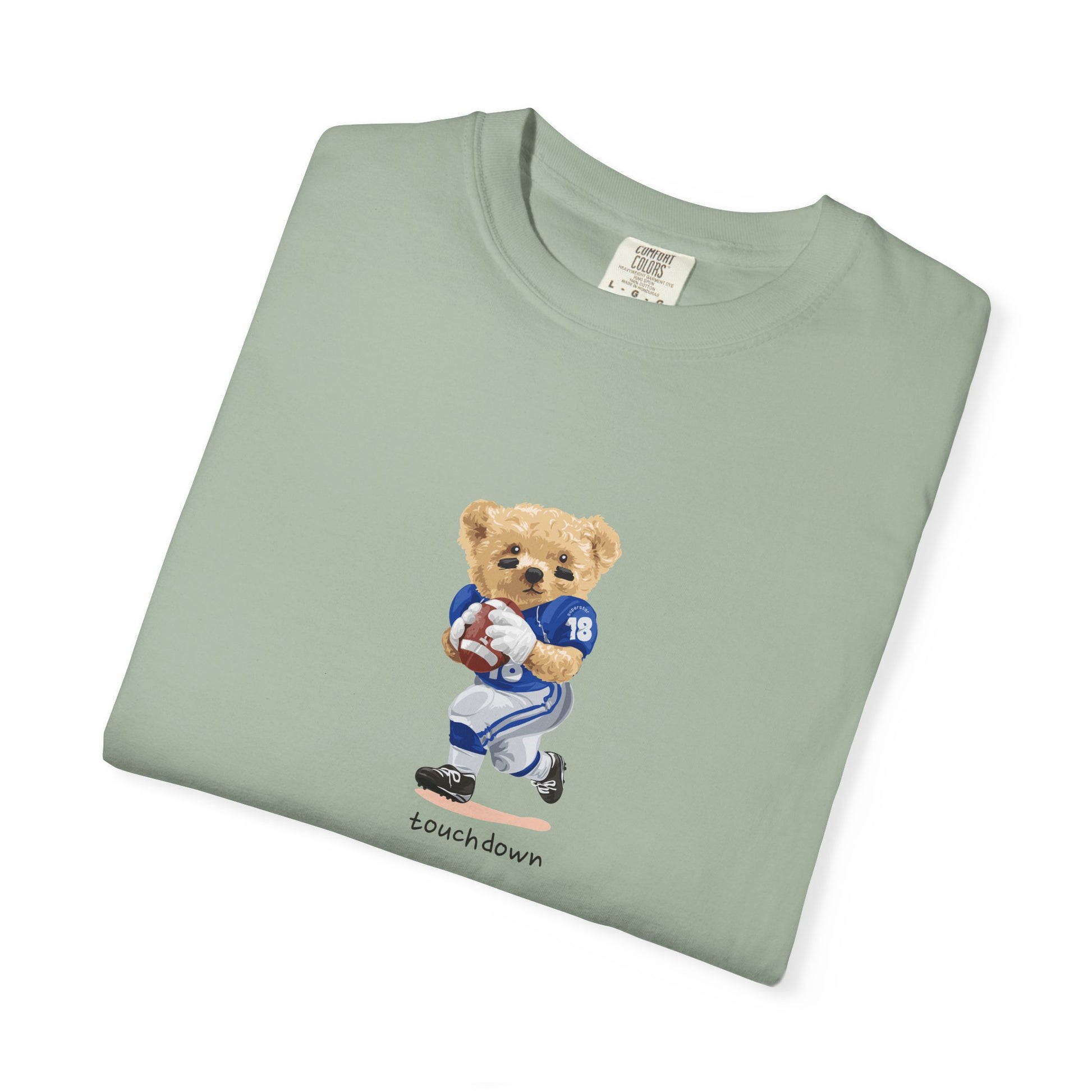 T-Shirt — Vintage Football Bear Graphic Tee