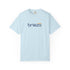 light blue brieza logo graphic tee