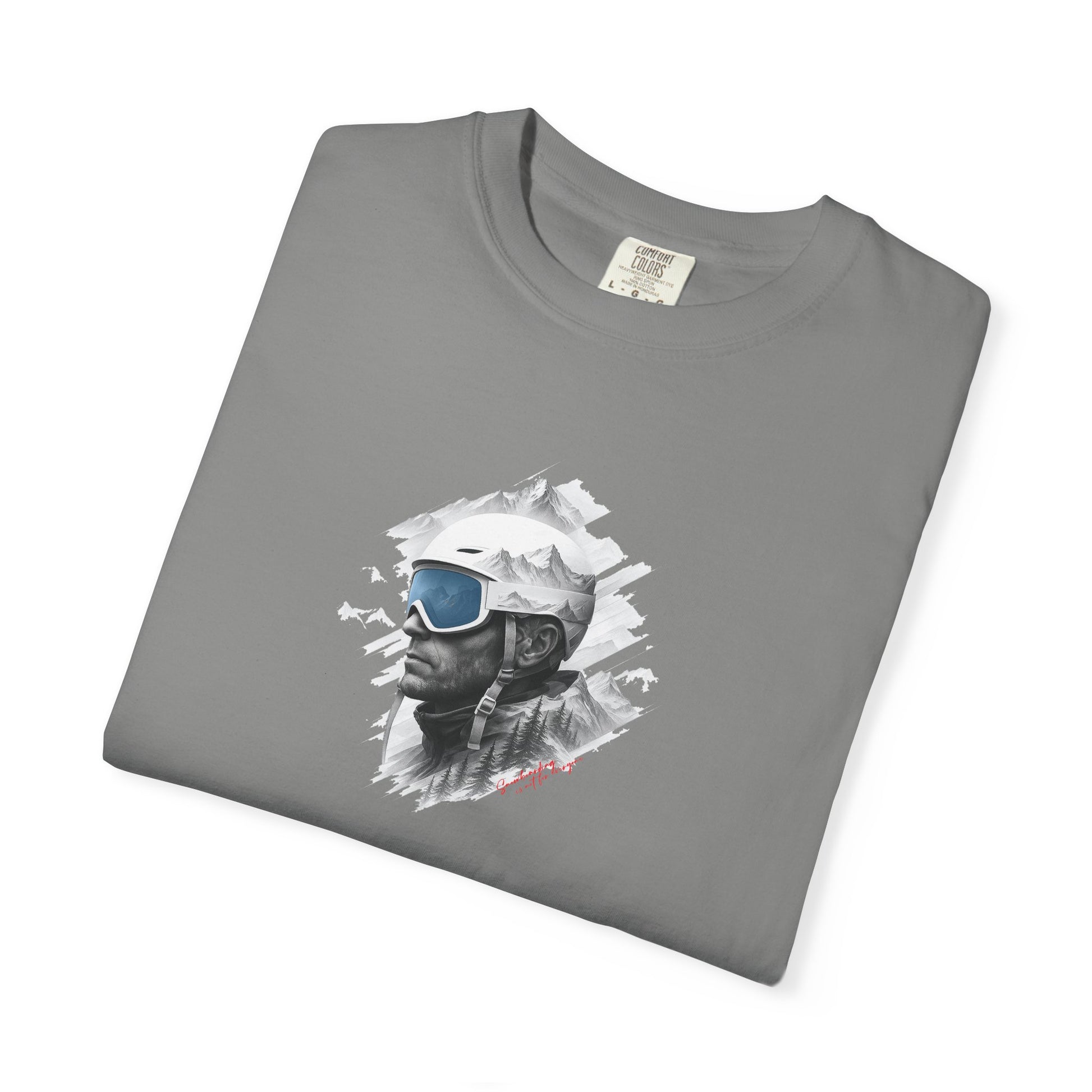 Snowboarder Portrait T-Shirt — Ski & Winter Sports Graphic Tee