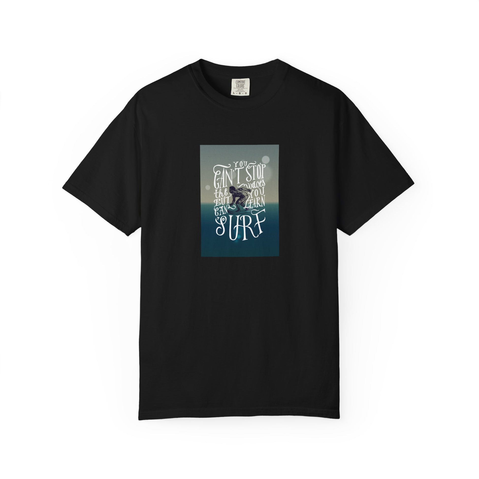 Surf Quote T-Shirt — "Live to Surf" Graphic Tee