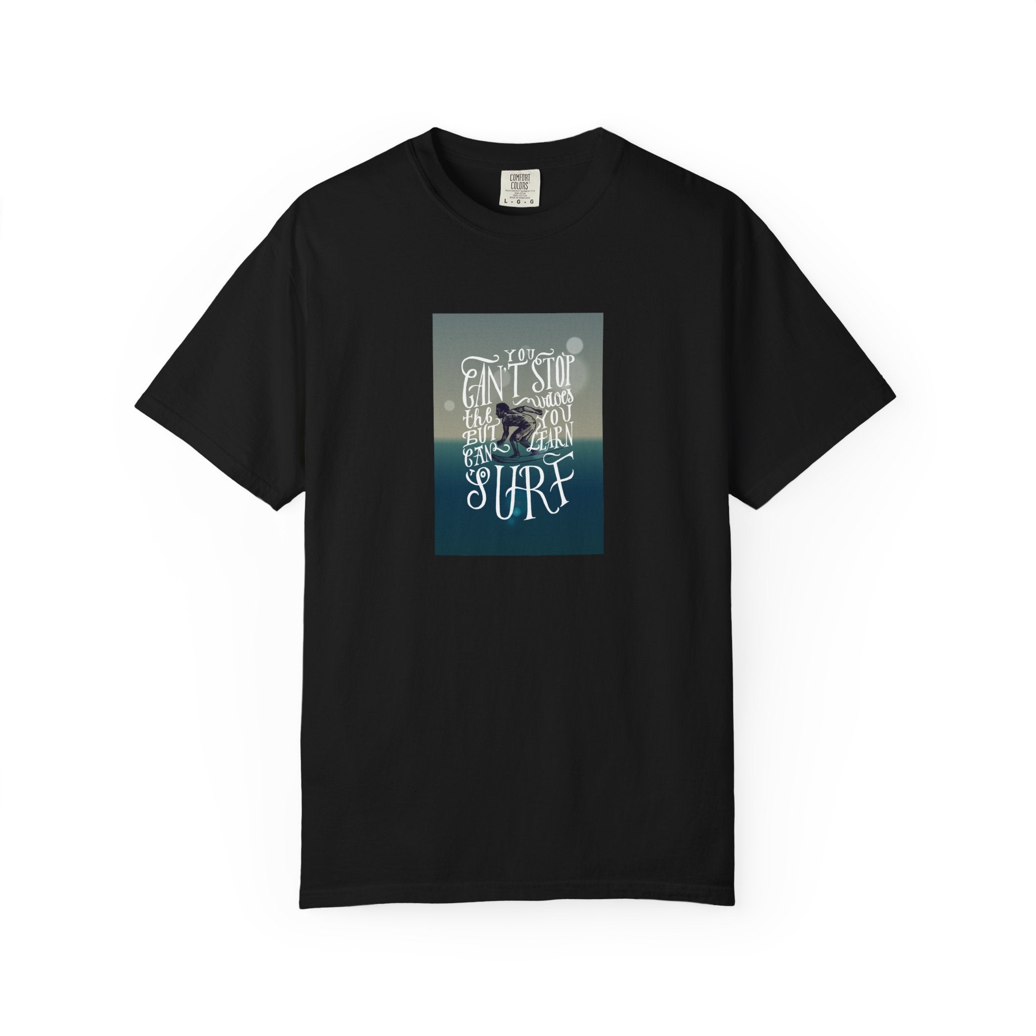 Surf Quote T-Shirt — "Live to Surf" Graphic Tee
