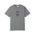 grey surf left graphic t shirt for men