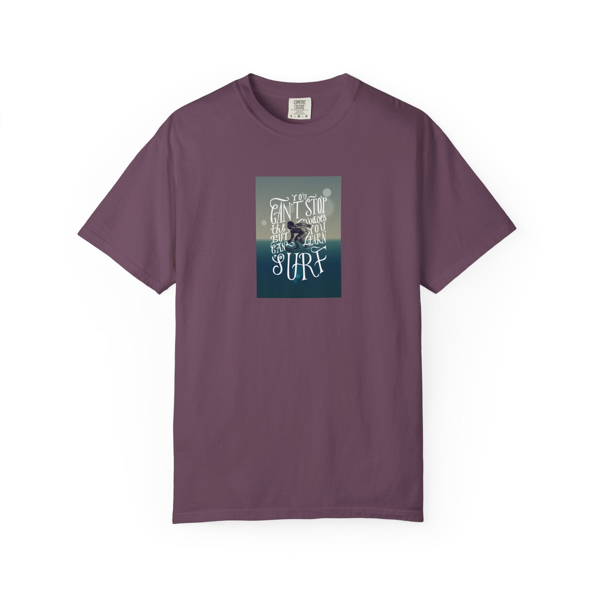 Surf Quote T-Shirt — "Live to Surf" Graphic Tee