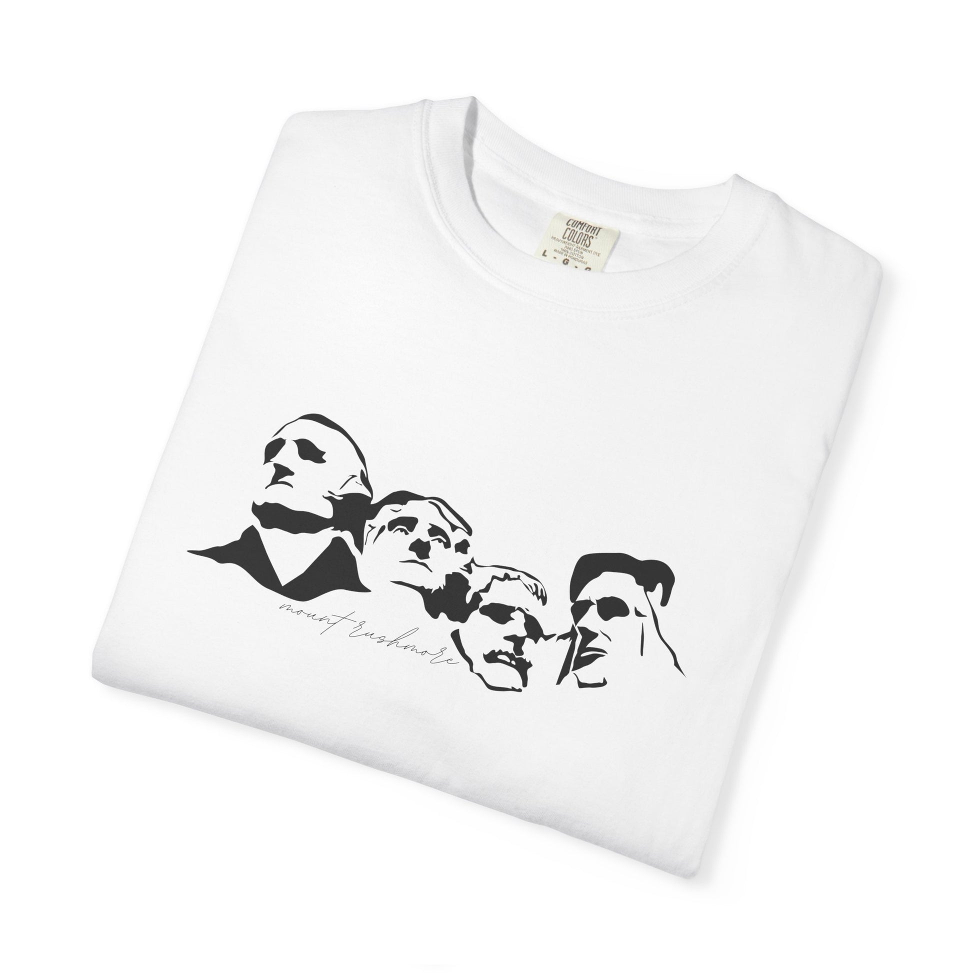 T-Shirt — Minimalist Band Faces Graphic Tee