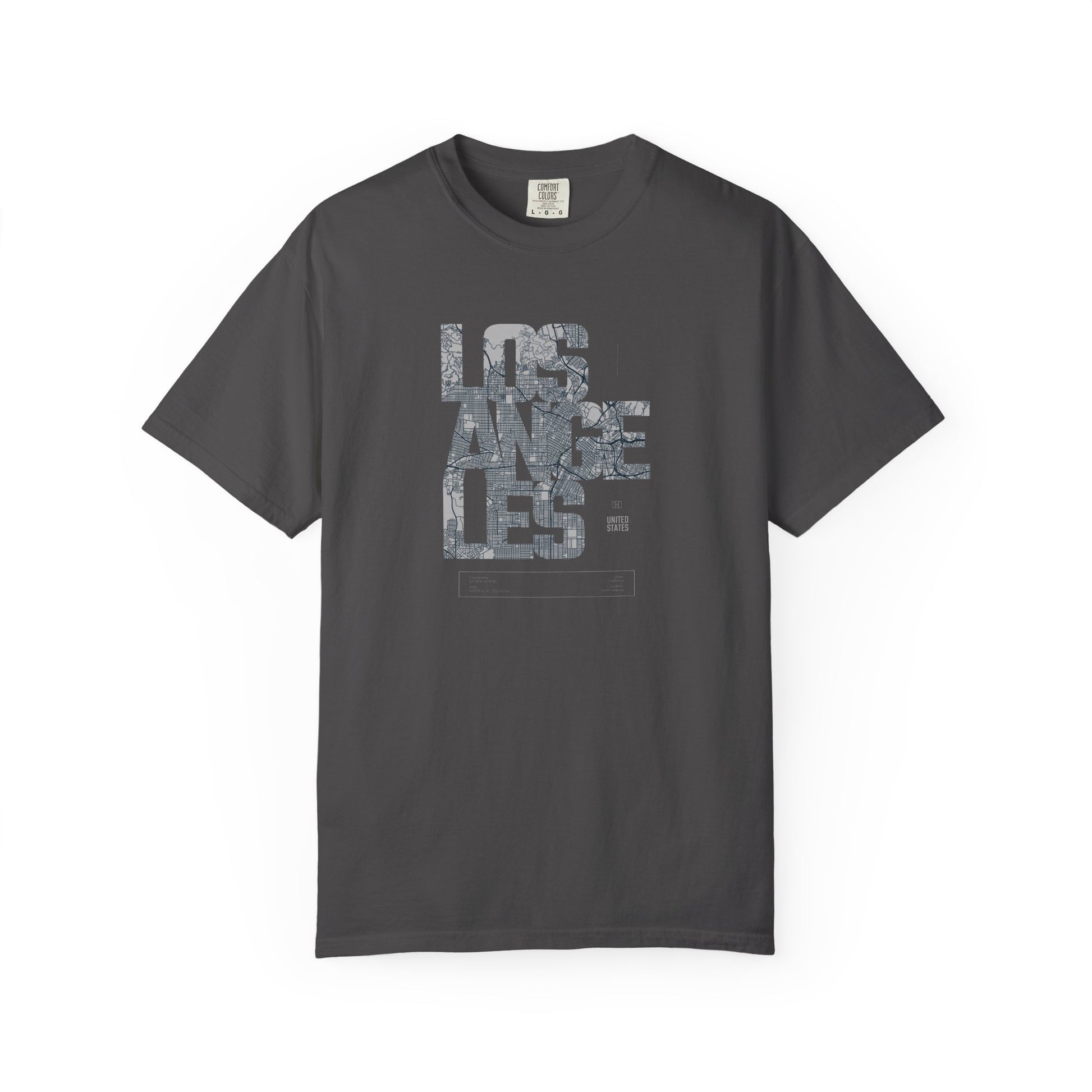 Los Angeles Camouflage Graphic T-Shirt