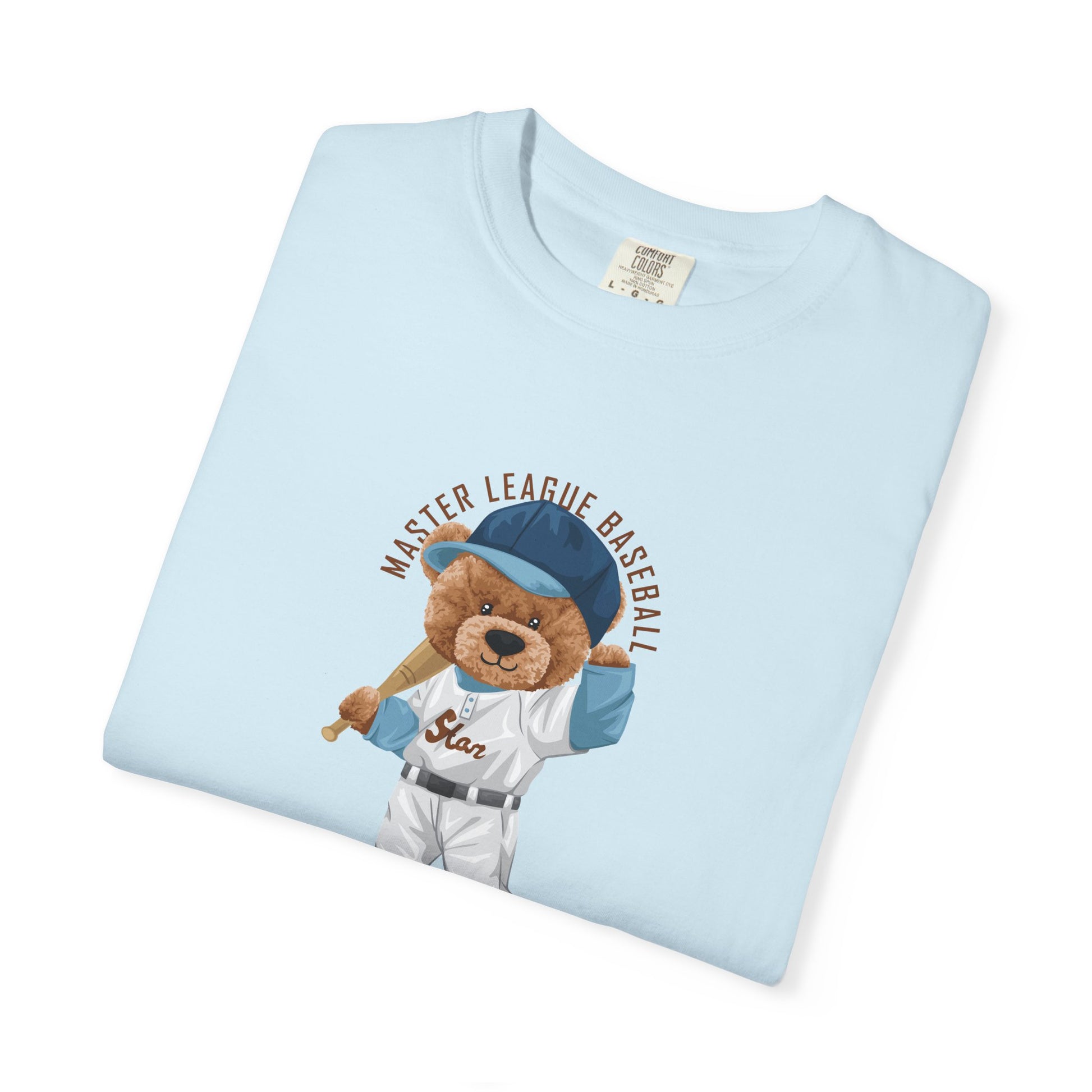 Baseball Bear T-Shirt — Cute Batter Teddy Graphic Tee (Team Spirit, Fan Gift) lifestyle