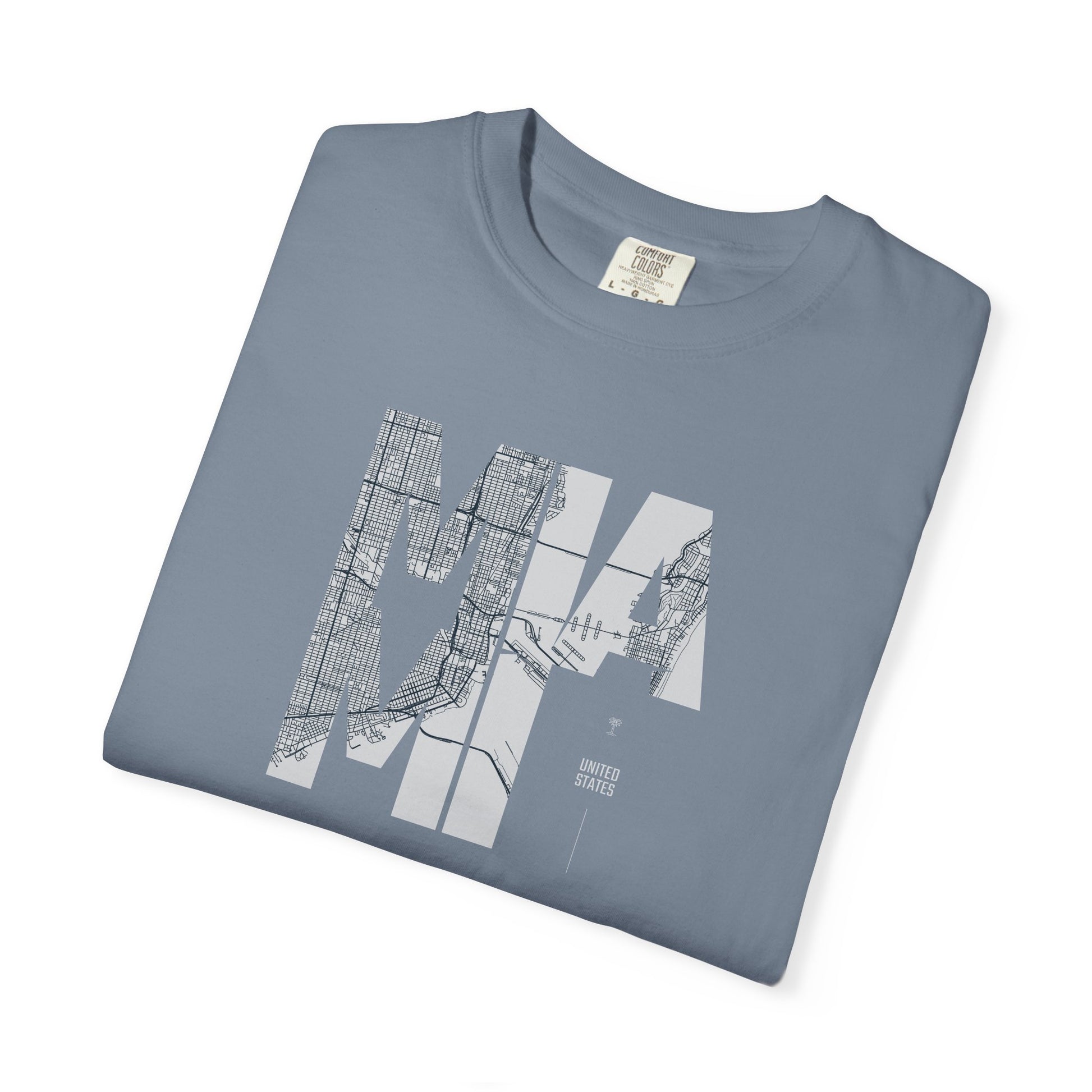 MIA Surf Photo Graphic T-Shirt — Distressed Beach Vibes Tee