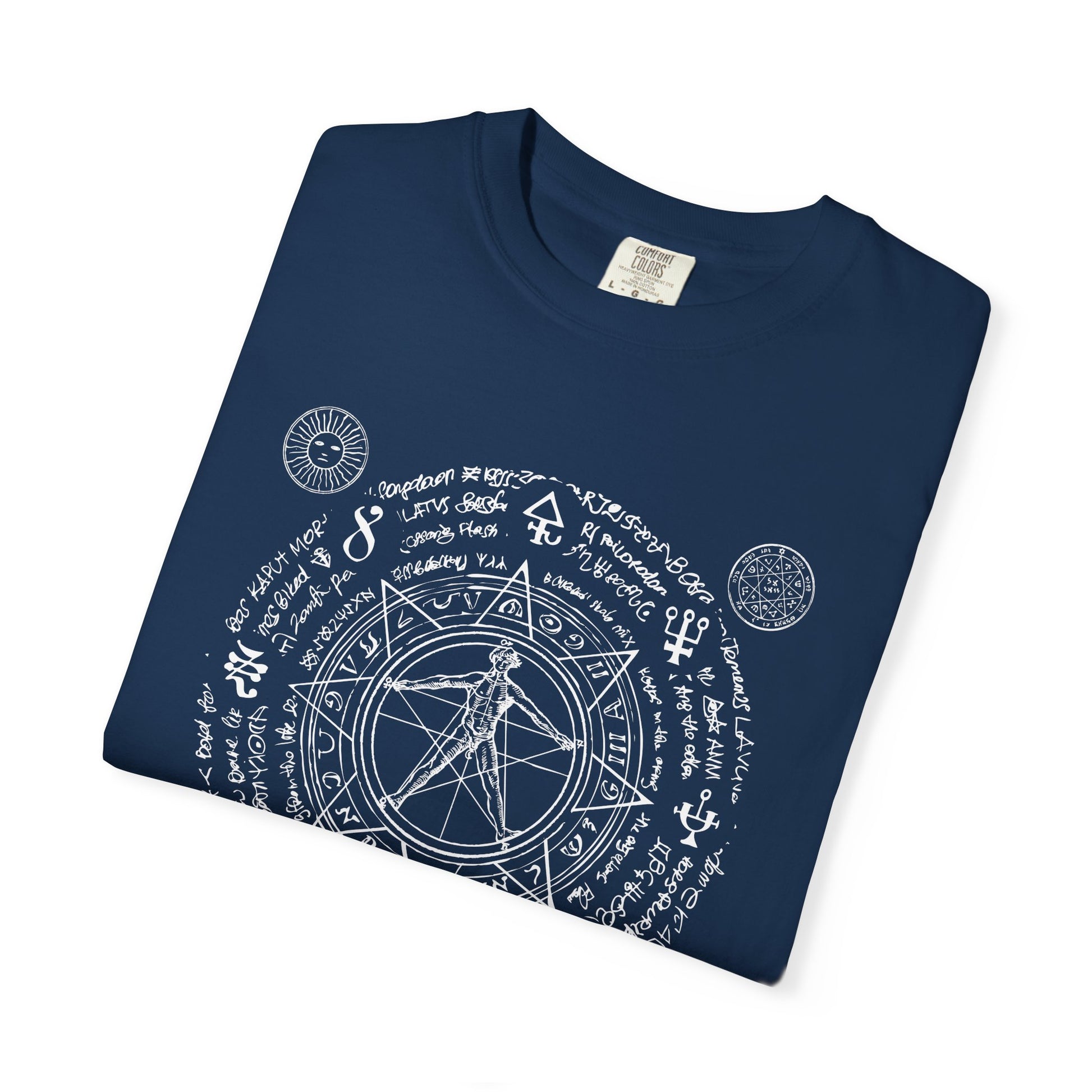 Alchemy Sigil T-Shirt — Occult Magic Circle Graphic Tee