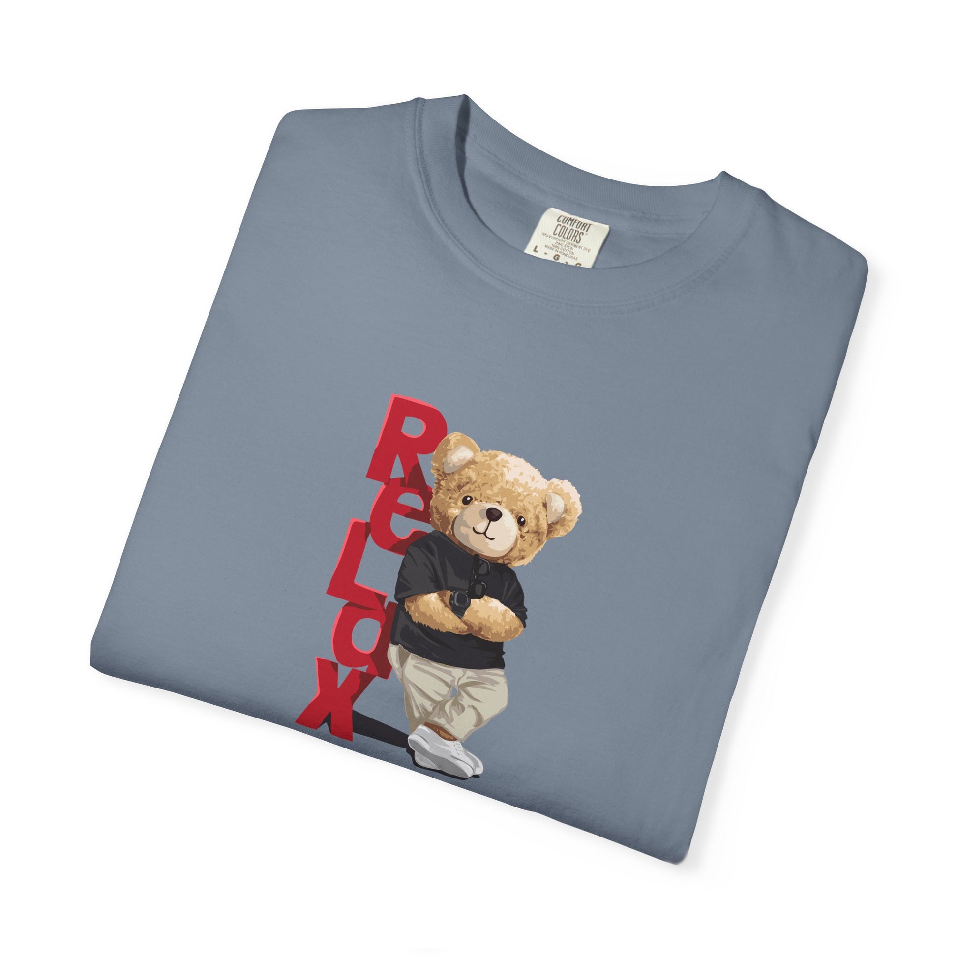 T-Shirt - Relax Teddy Bear Graphic Tee