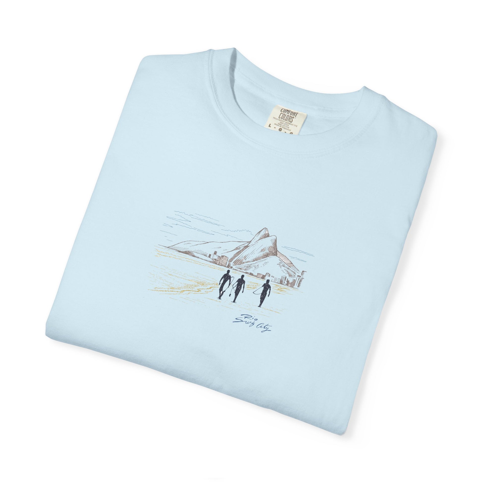 Mountain Walk T-Shirt — Minimal Hiking Tee with 'Take the Path' Illustration