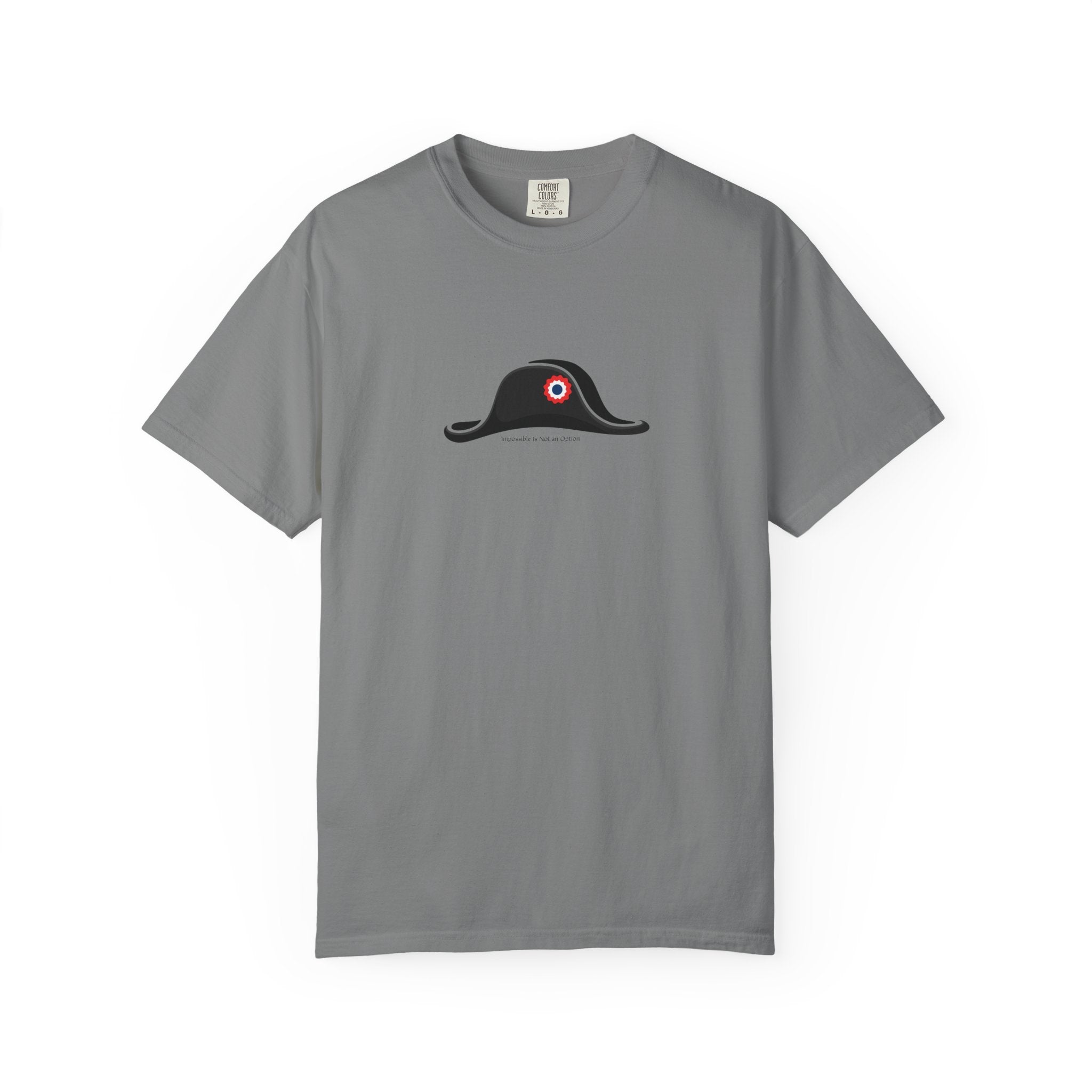 Napoleon Hat Graphic T-Shirt – Minimal French Empire Design
