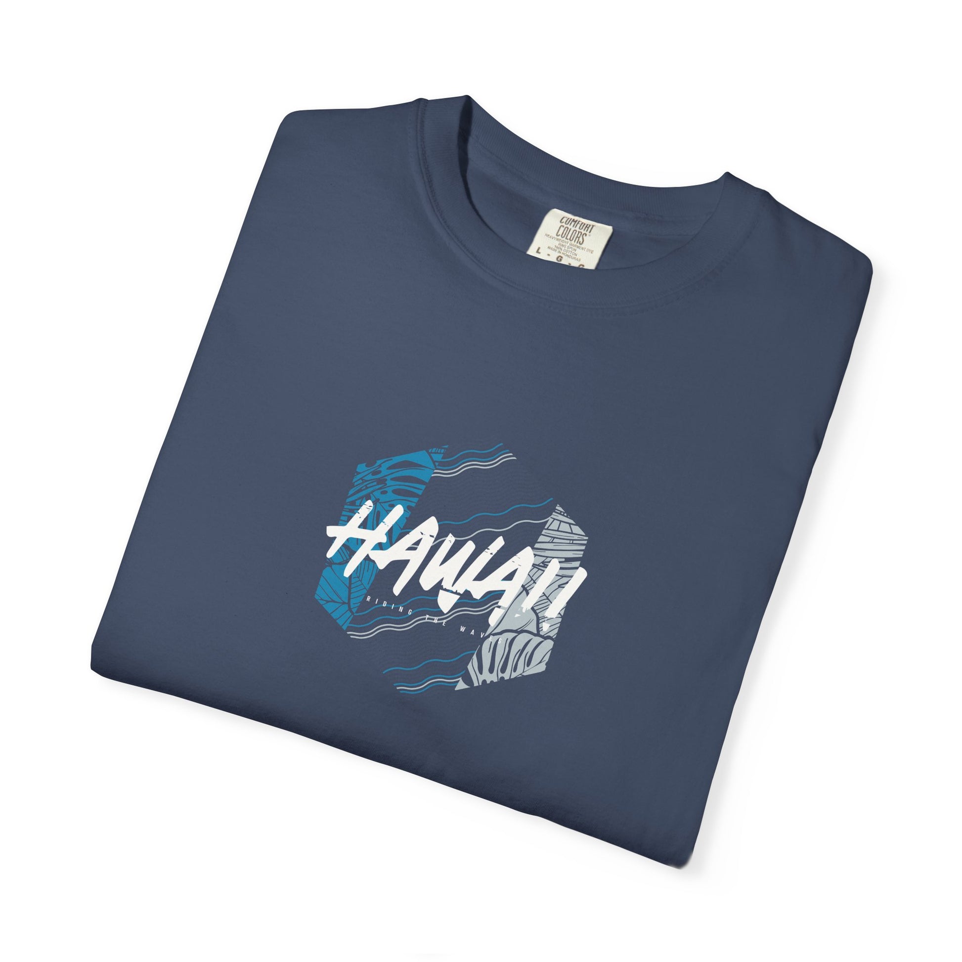 Hawaii Surf Hex T-Shirt — Vintage Island Graphic Tee