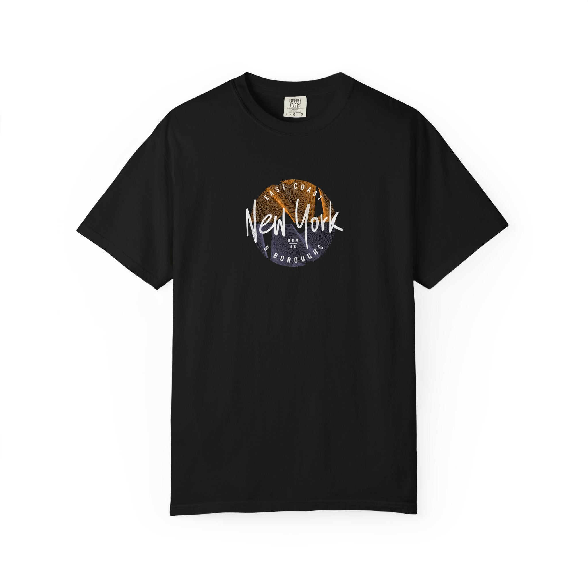 Sunset Marble Circle T-Shirt