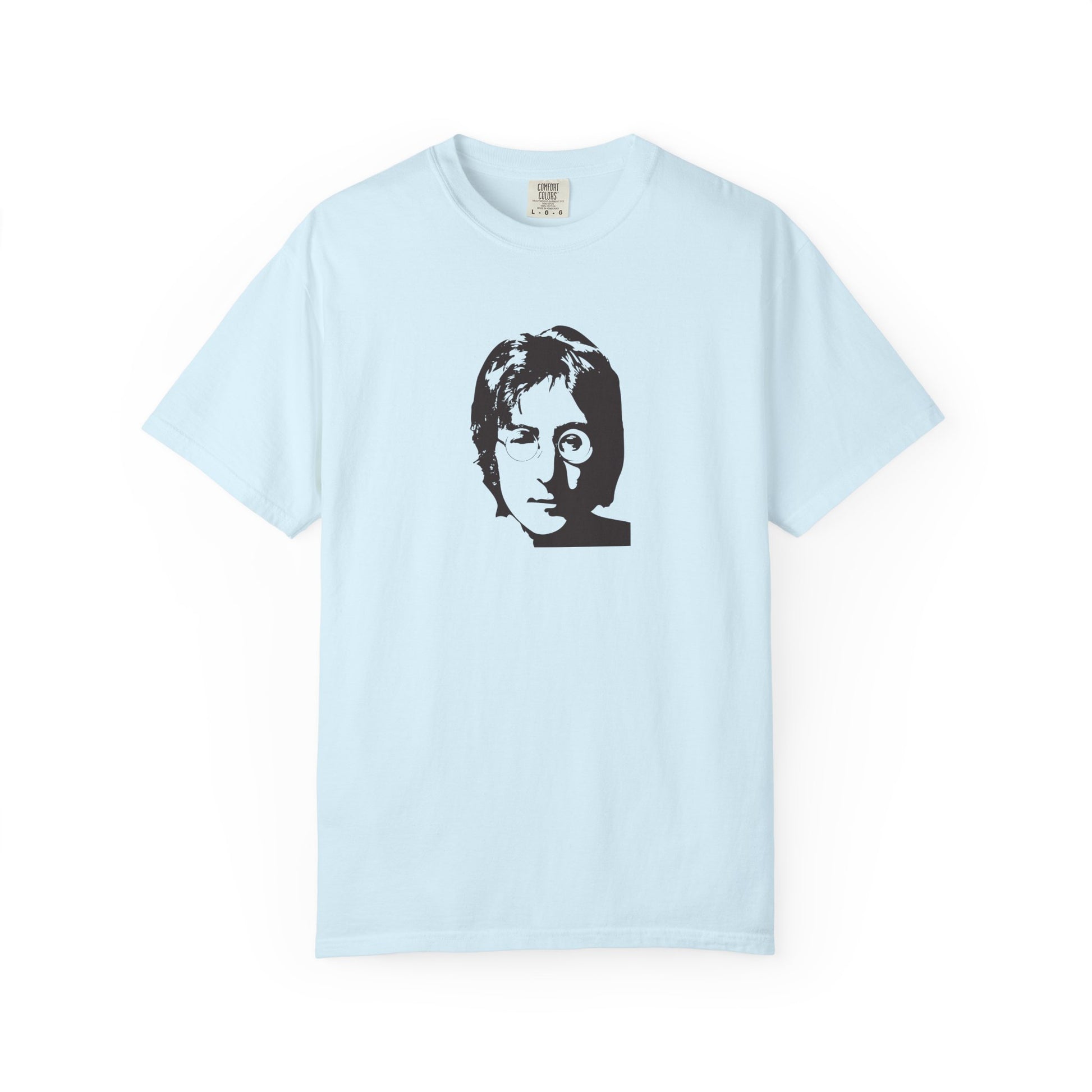 Minimalist Portrait Tee — Monochrome Face Graphic T-Shirt