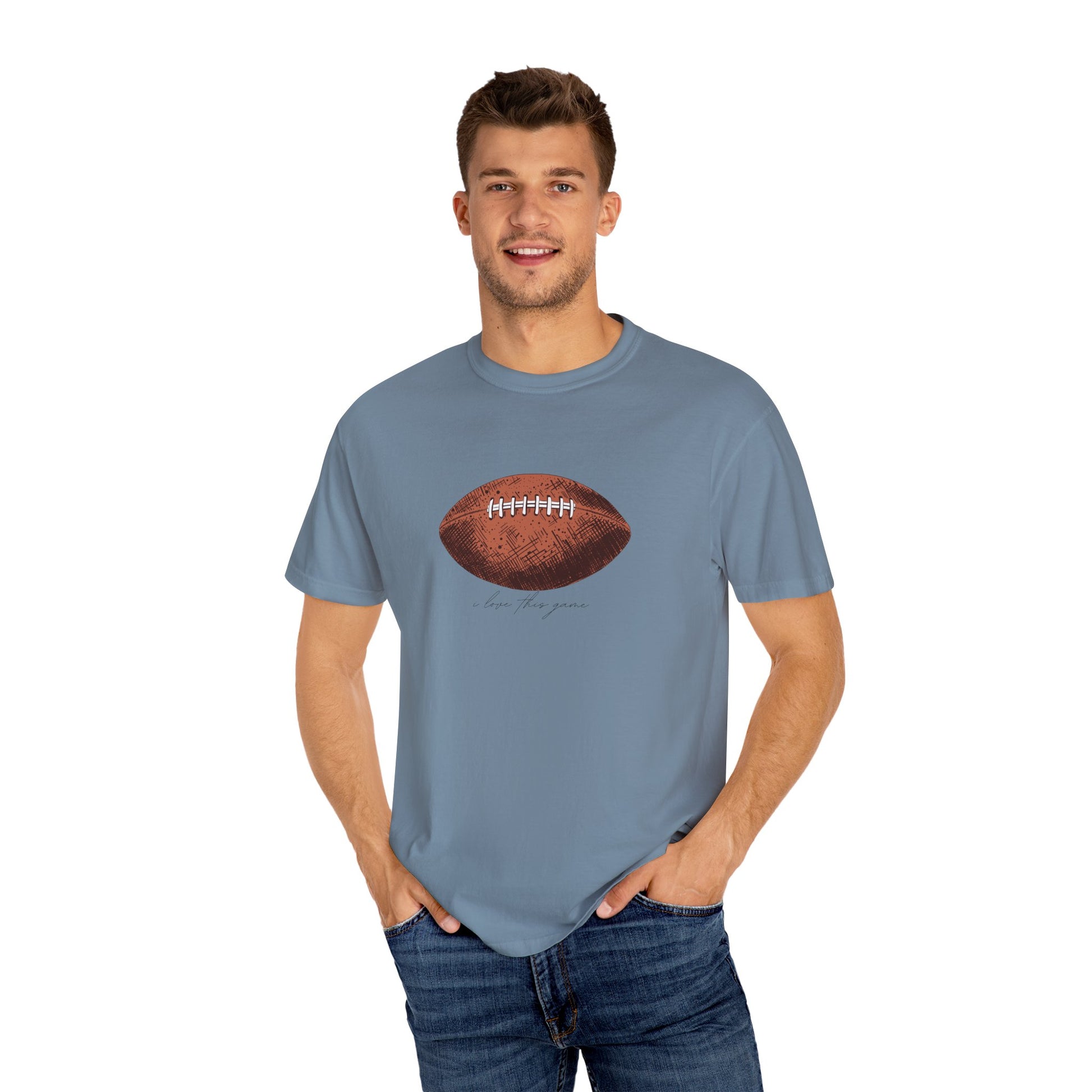 Vintage Football Graphic T-Shirt — Classic Gridiron Tee sport