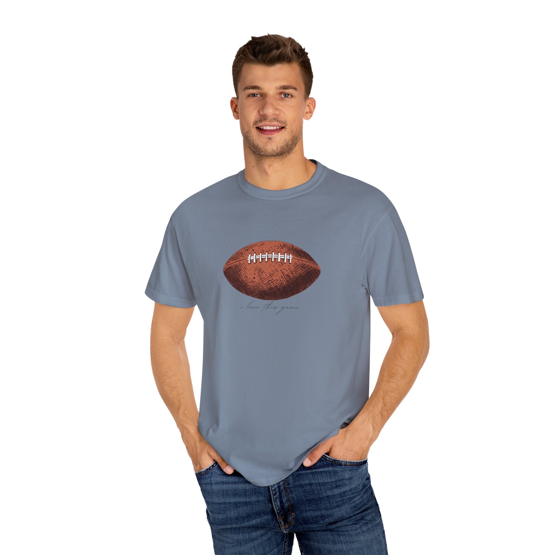 Vintage Football Graphic T-Shirt — Classic Gridiron Tee sport