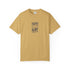 mustard yellow surf graphic t shirt