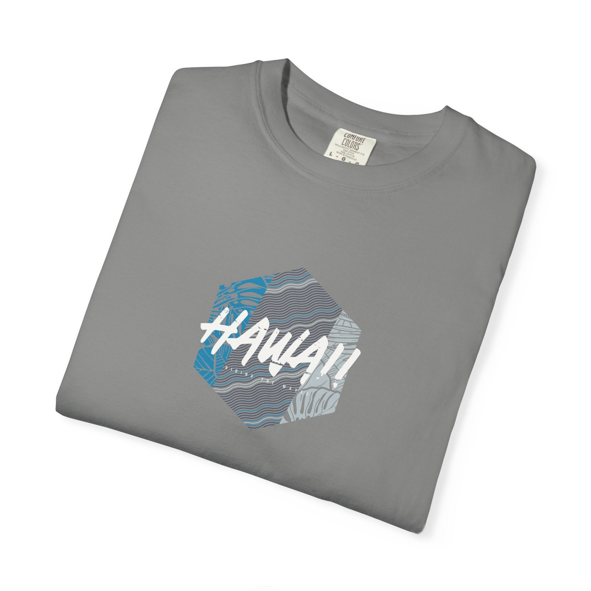 Hawaii Surf Hex T-Shirt — Vintage Island Graphic Tee