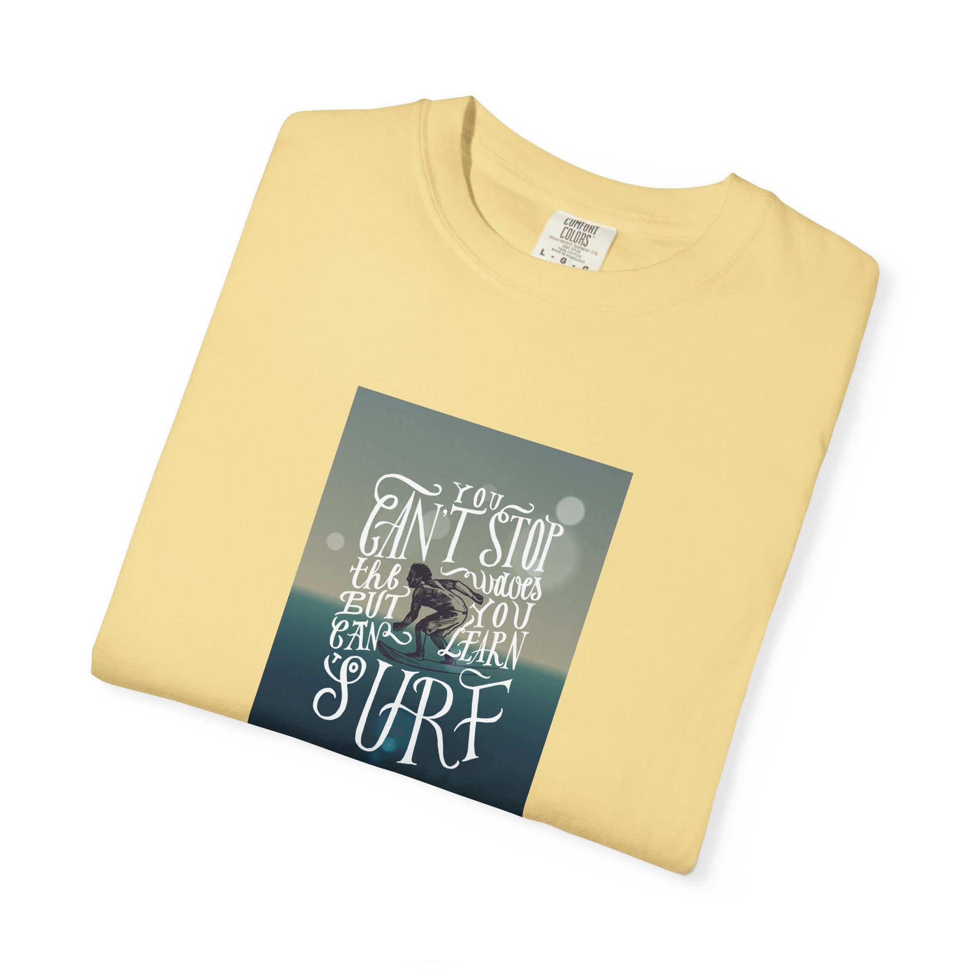 Surf Quote T-Shirt — "Live to Surf" Graphic Tee