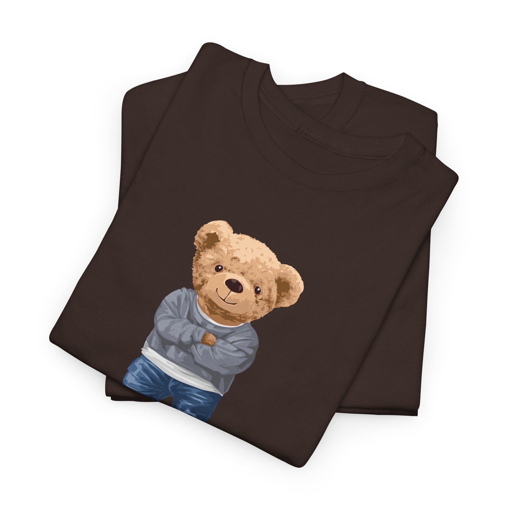 Cute Teddy Bear Graphic T-Shirt