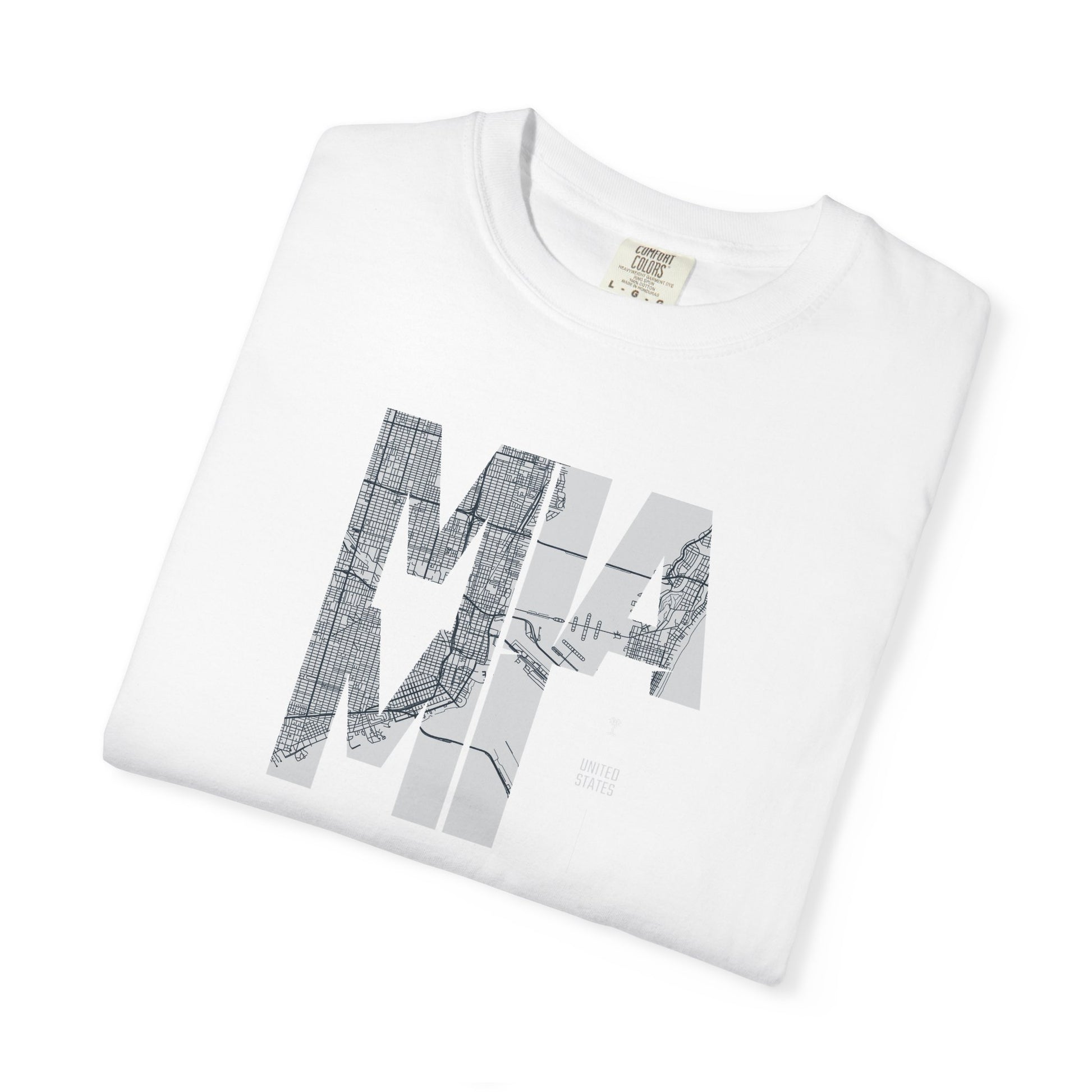 MIA Surf Photo Graphic T-Shirt — Distressed Beach Vibes Tee
