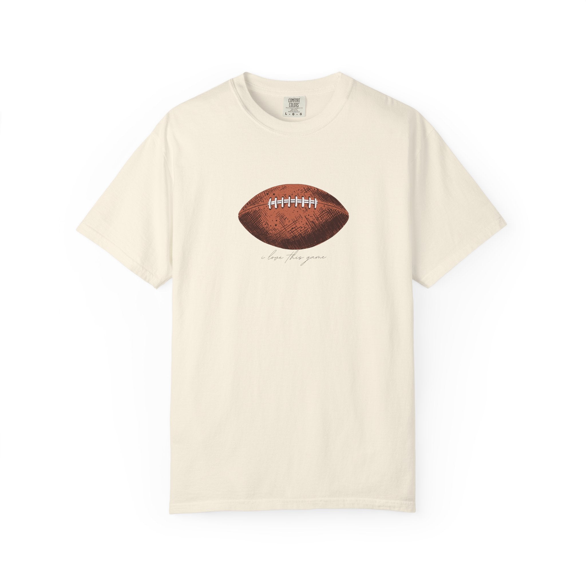 Vintage Football Graphic T-Shirt — Classic Gridiron Tee