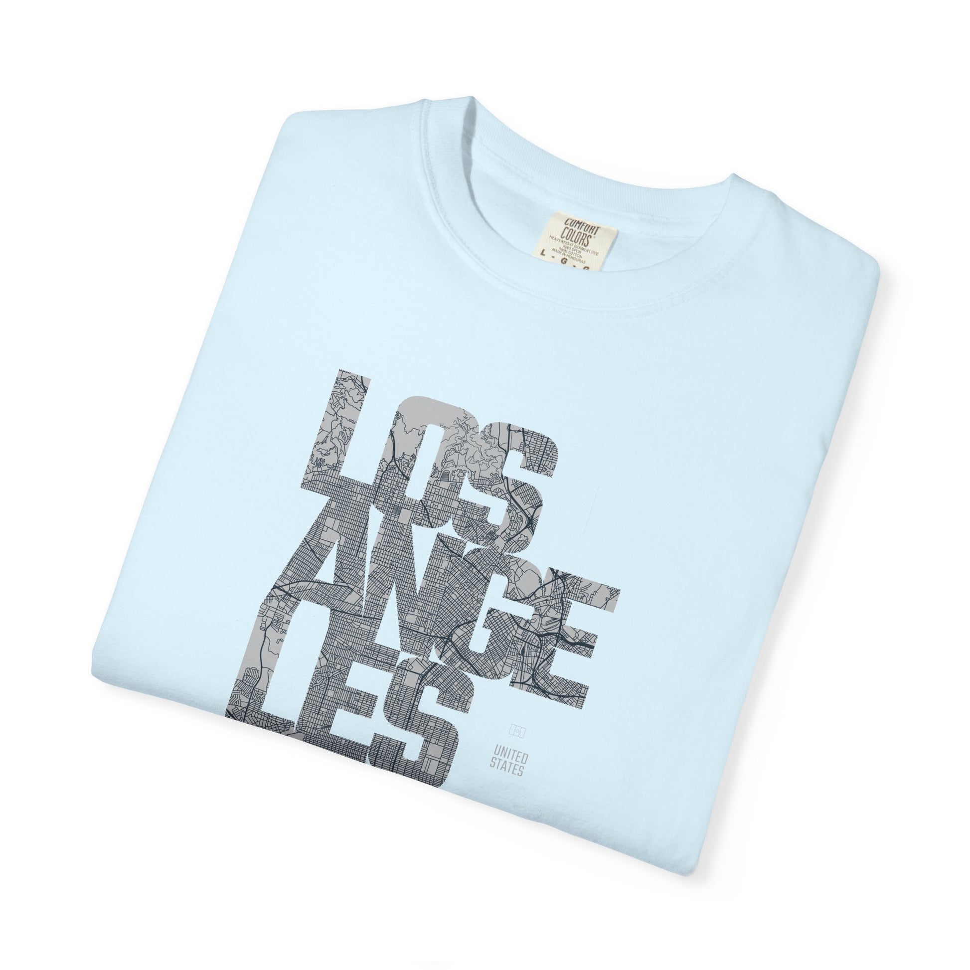 Los Angeles Camouflage Graphic T-Shirt