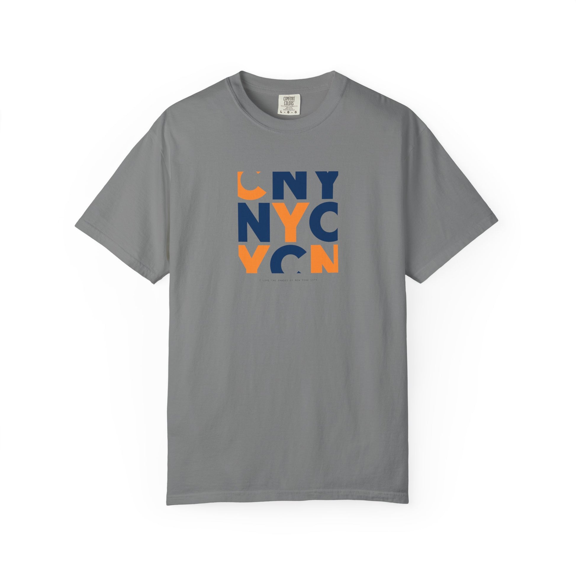 NYC Block Logo T-Shirt — Modern New York City Graphic Tee