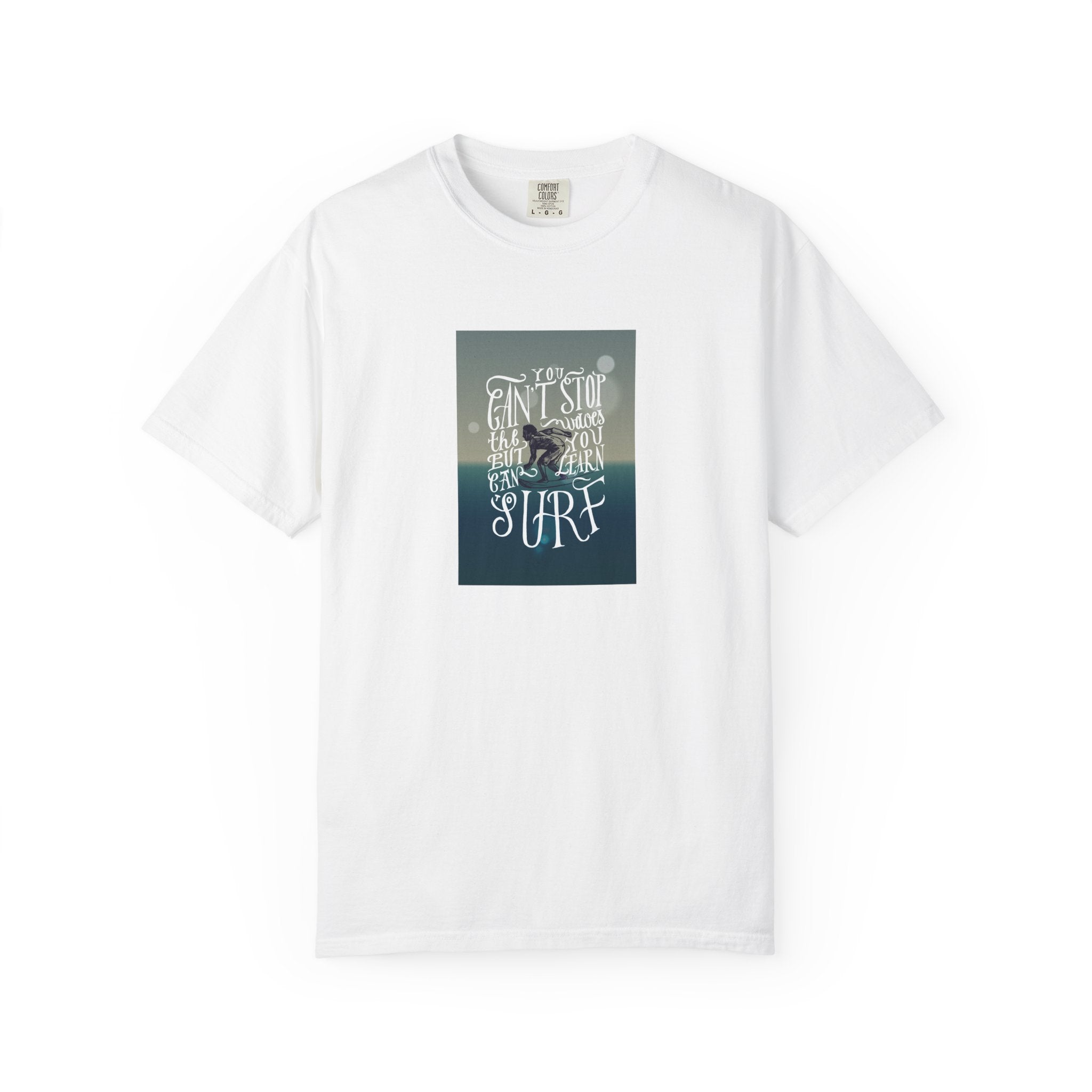 Surf Quote T-Shirt — "Live to Surf" Graphic Tee