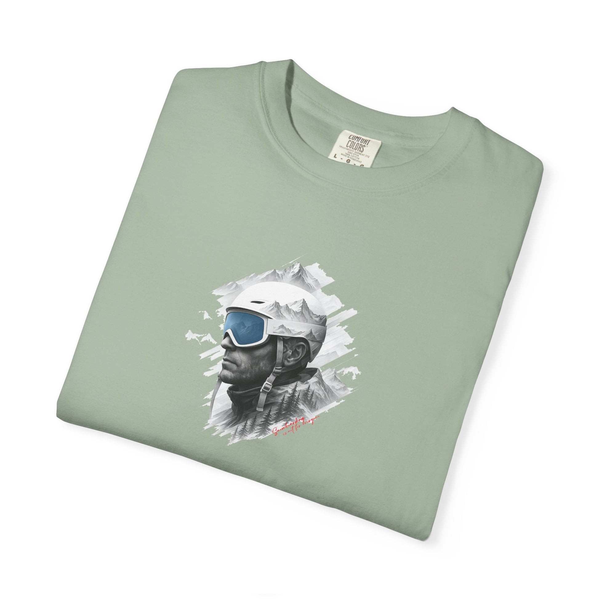Snowboarder Portrait T-Shirt — Ski & Winter Sports Graphic Tee