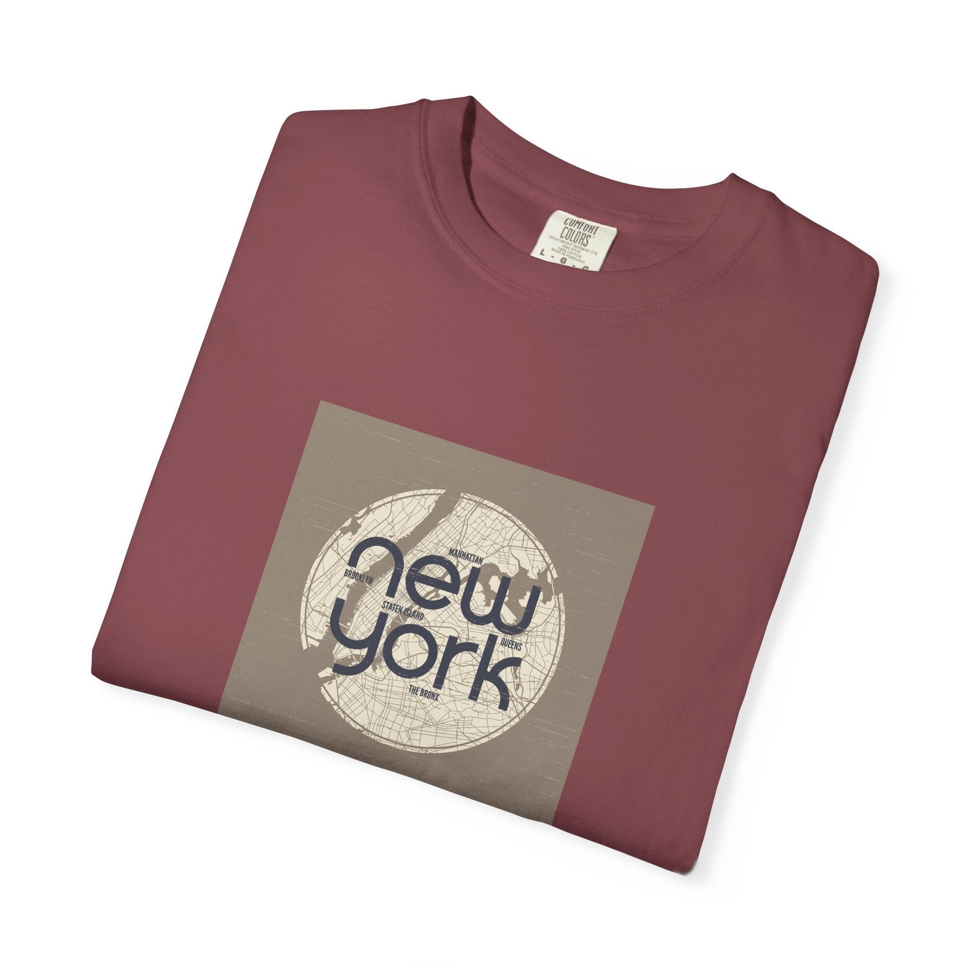 New York Retro Globe T-Shirt world