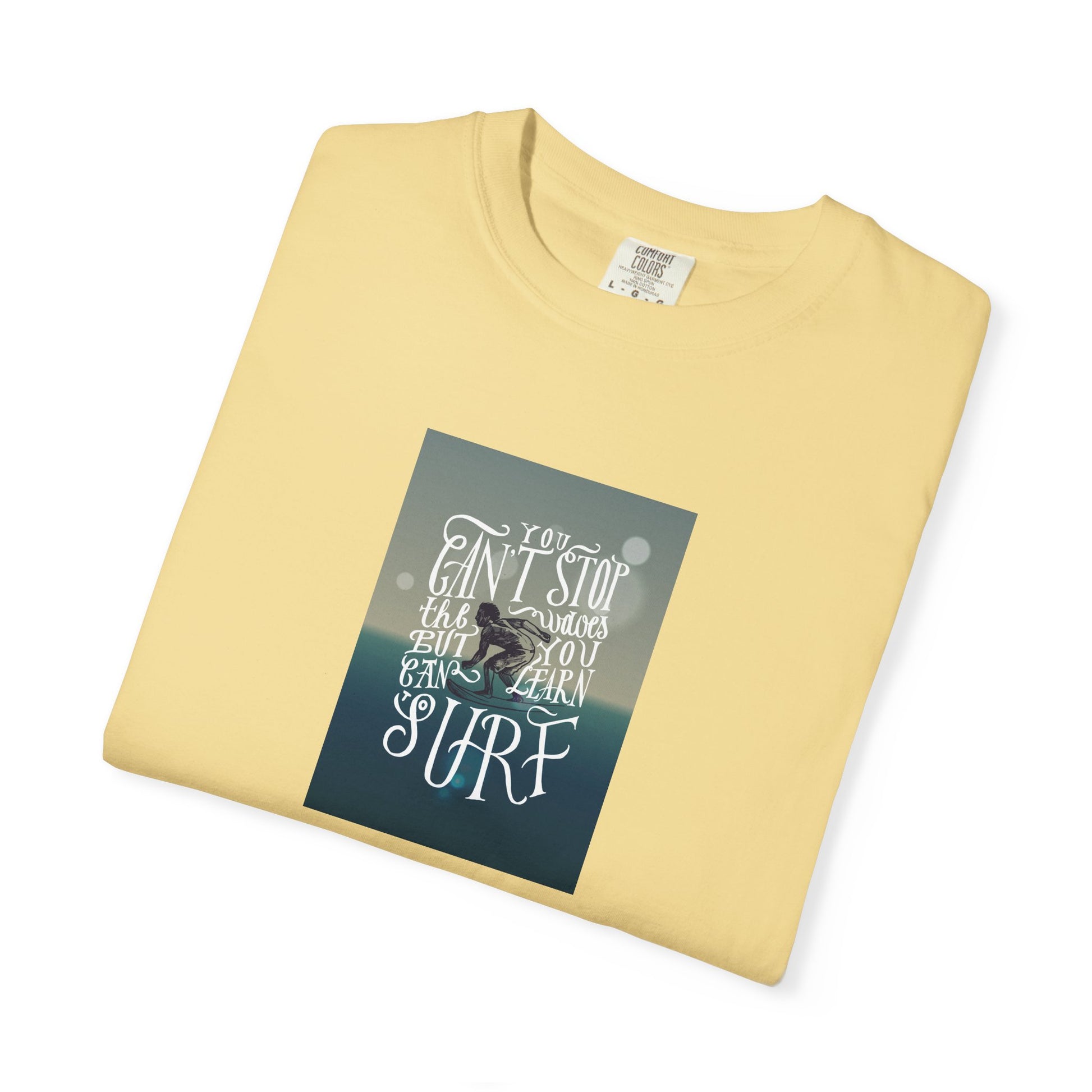 Surf Quote T-Shirt — "Live to Surf" Graphic Tee