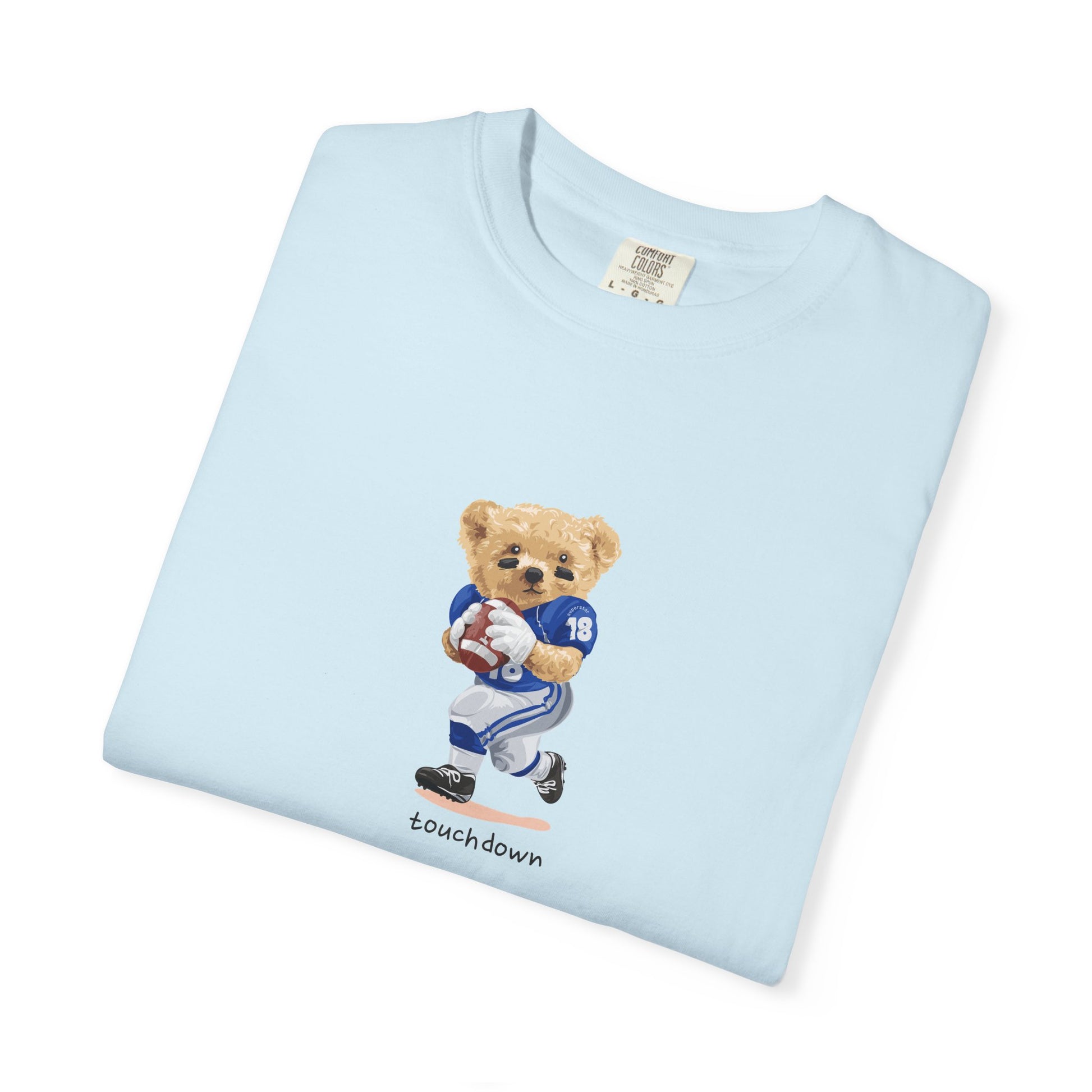 T-Shirt — Vintage Football Bear Graphic Tee