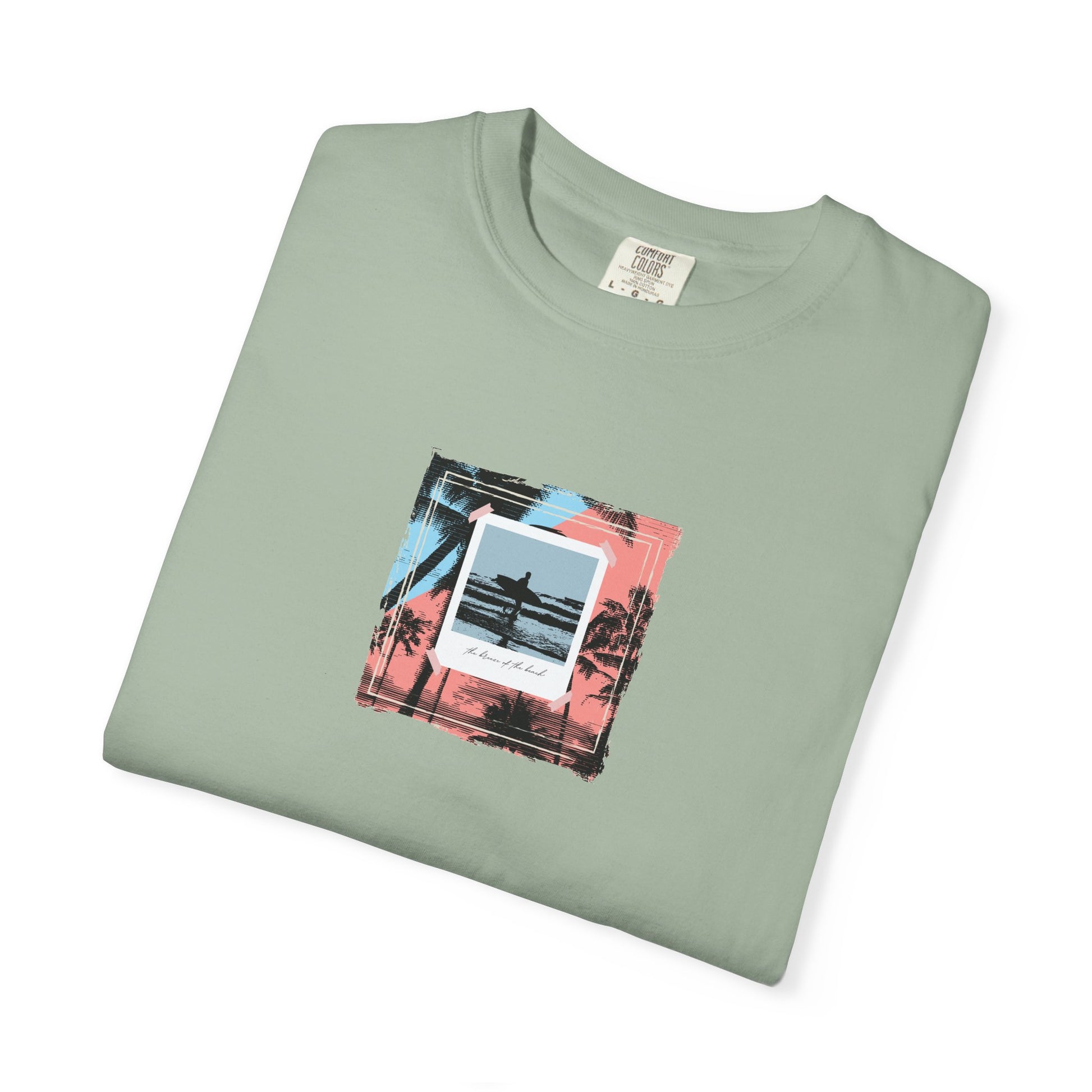 T-Shirt — Retro Palm Beach Sunset Graphic Tee
