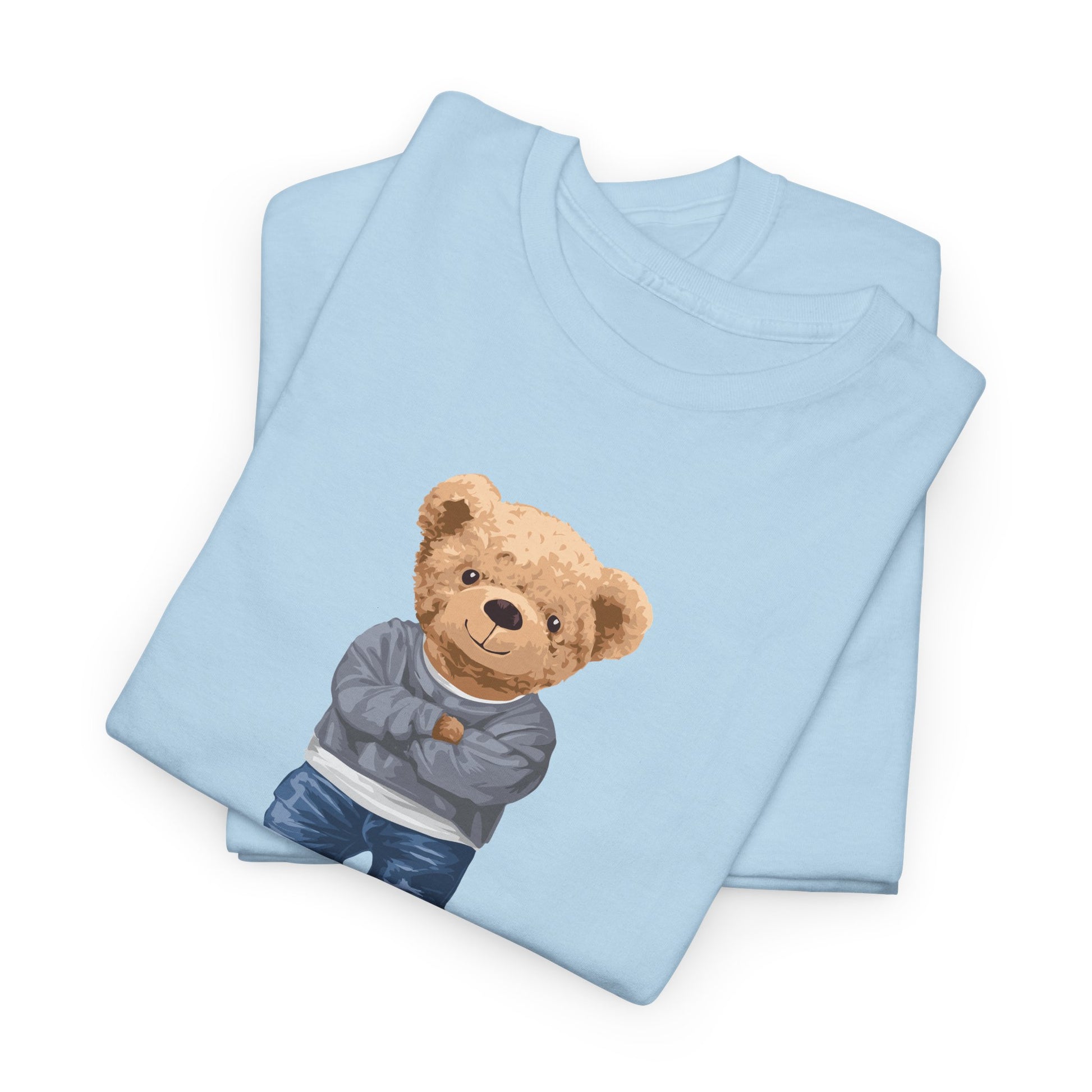 Cute Teddy Bear Graphic T-Shirt