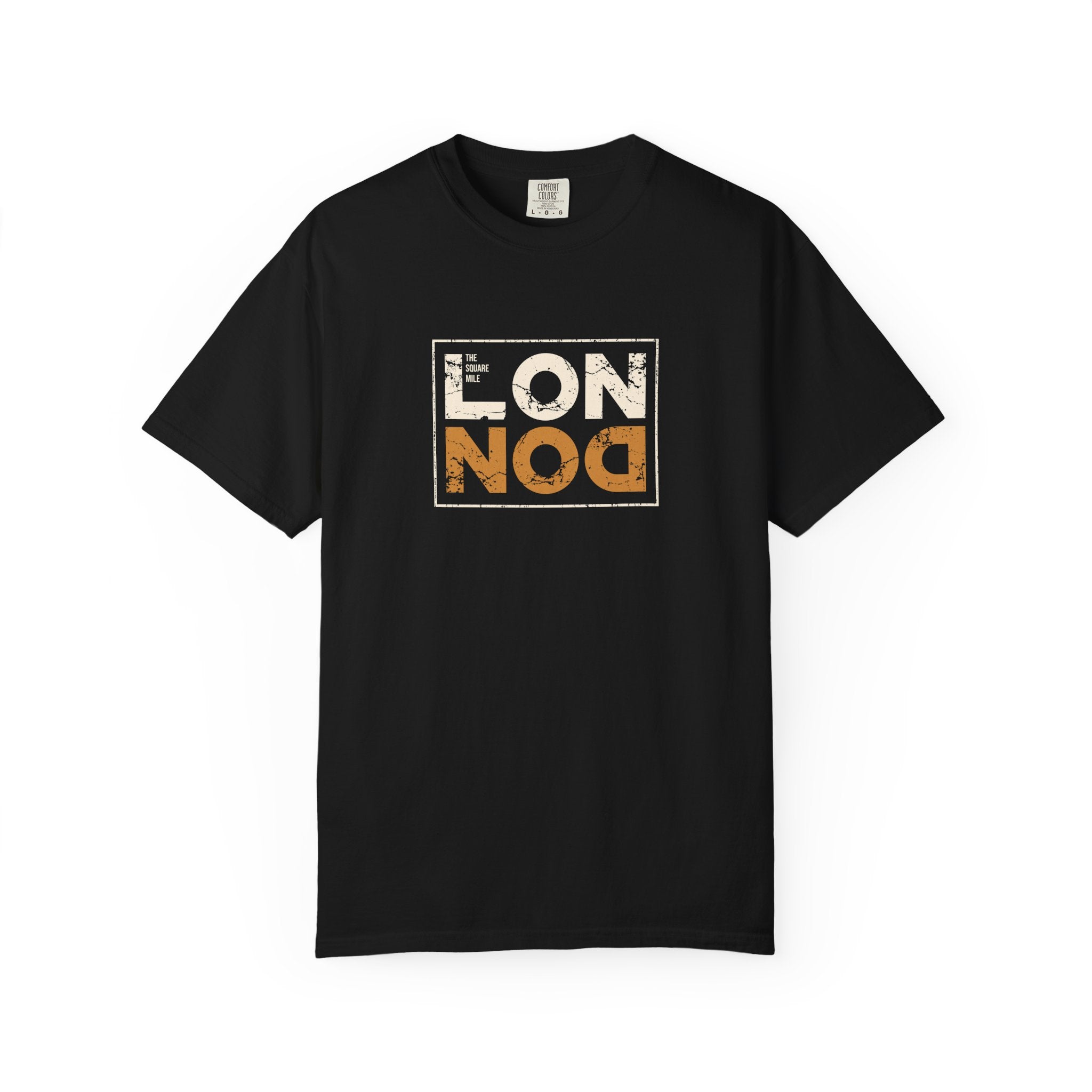DON?T Retro Block Logo T-Shirt — Vintage Distressed Graphic Tee