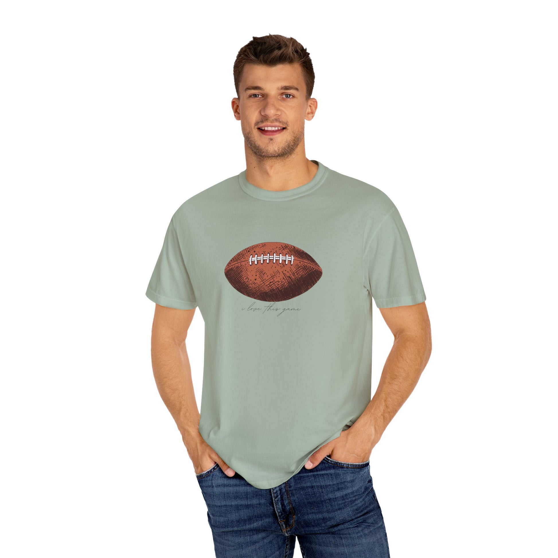 Vintage Football Graphic T-Shirt — Classic Gridiron Tee sport