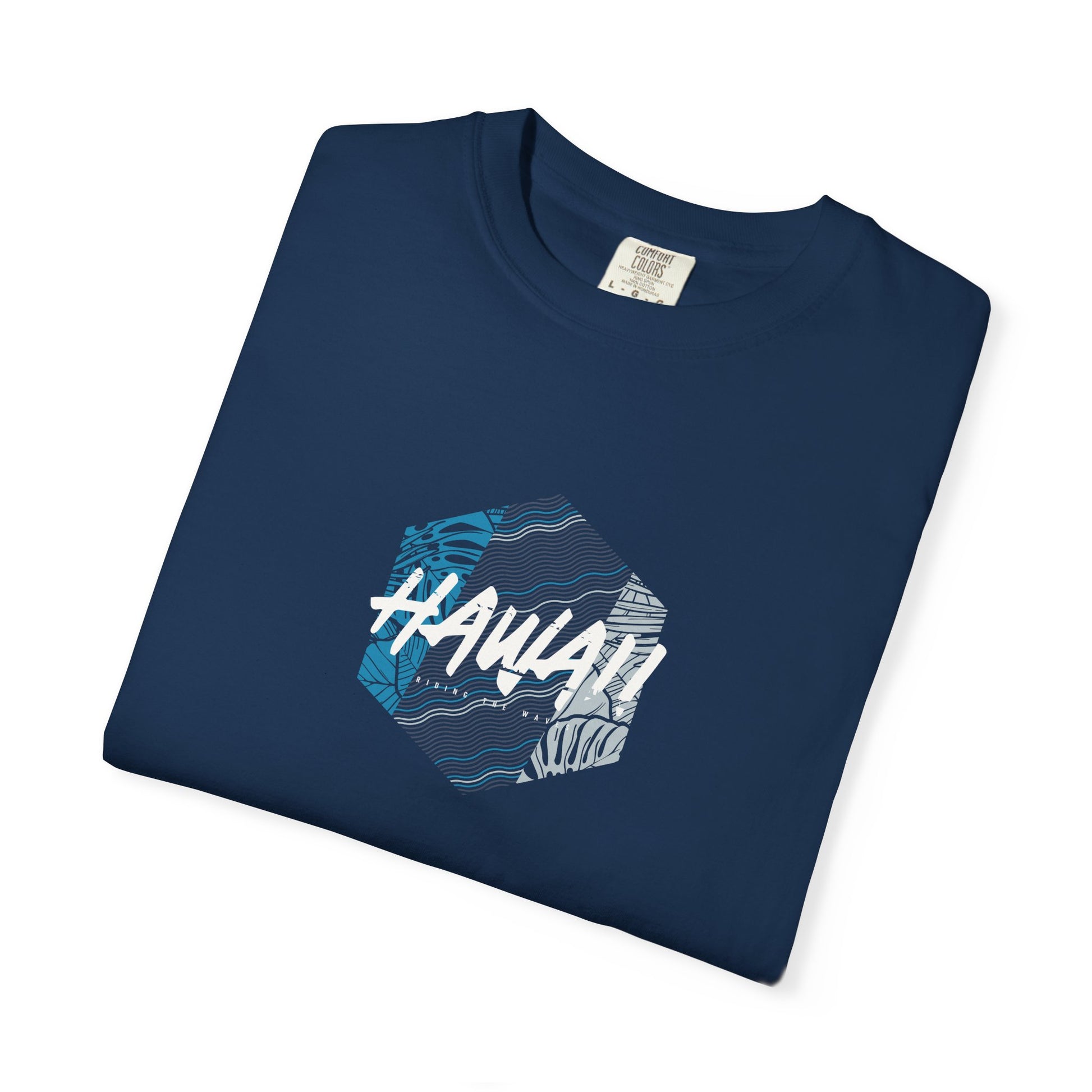 Hawaii Surf Hex T-Shirt — Vintage Island Graphic Tee