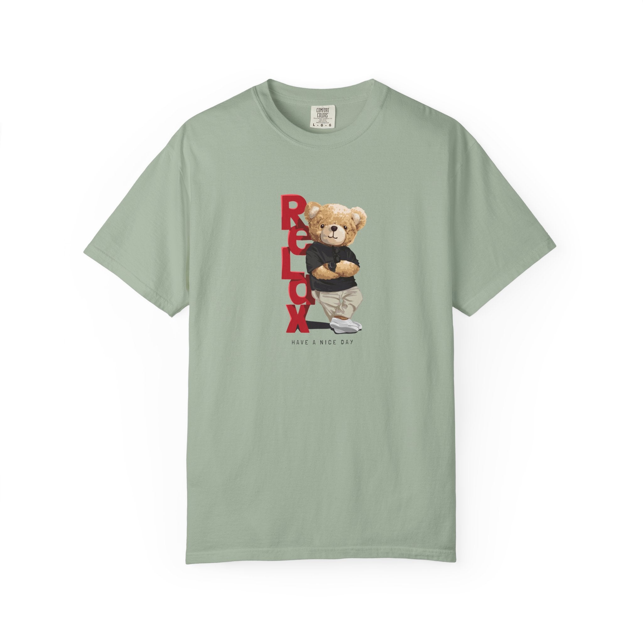 T-Shirt - Relax Teddy Bear Graphic Tee