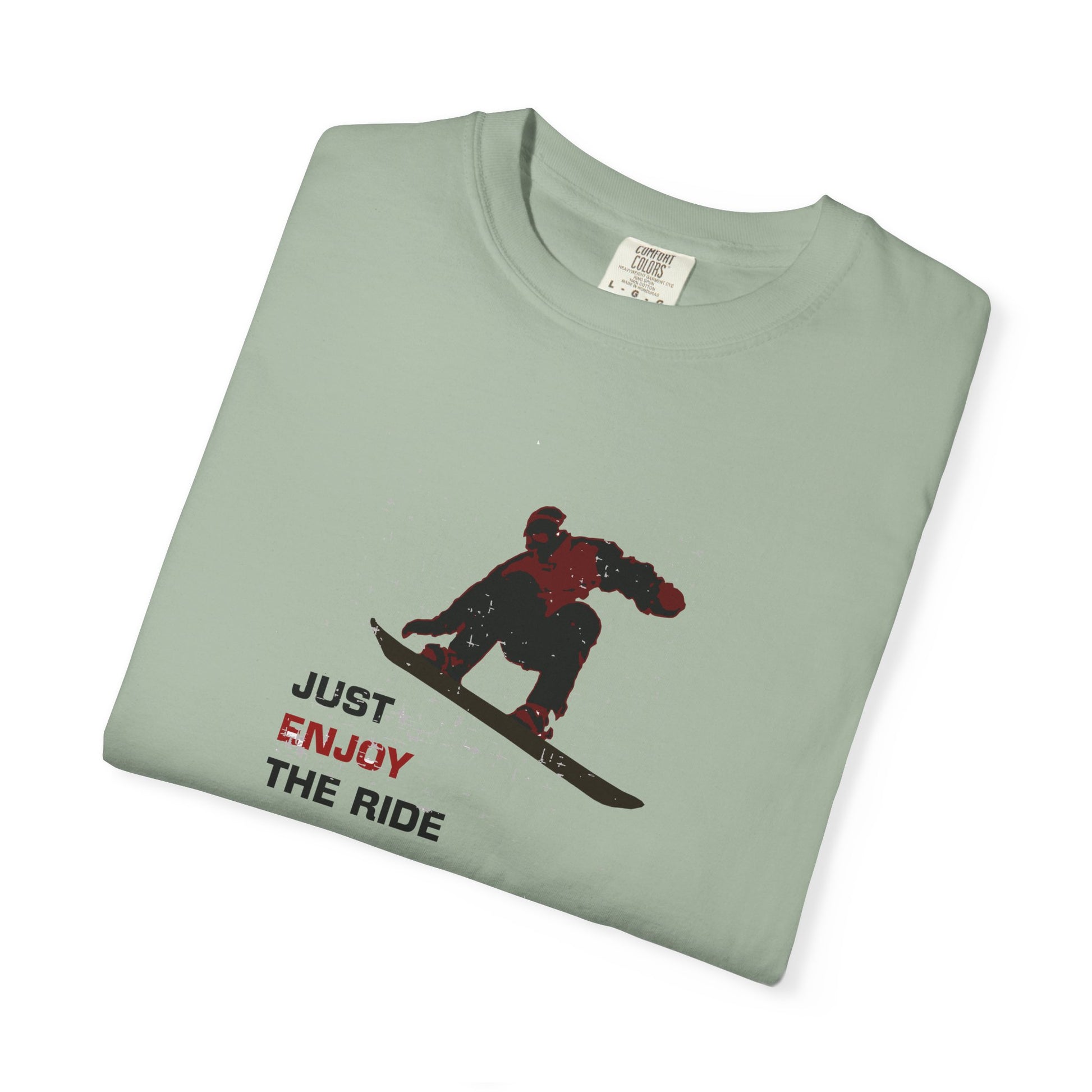 Snowboarder "Just Enjoy the Ride" T-Shirt
