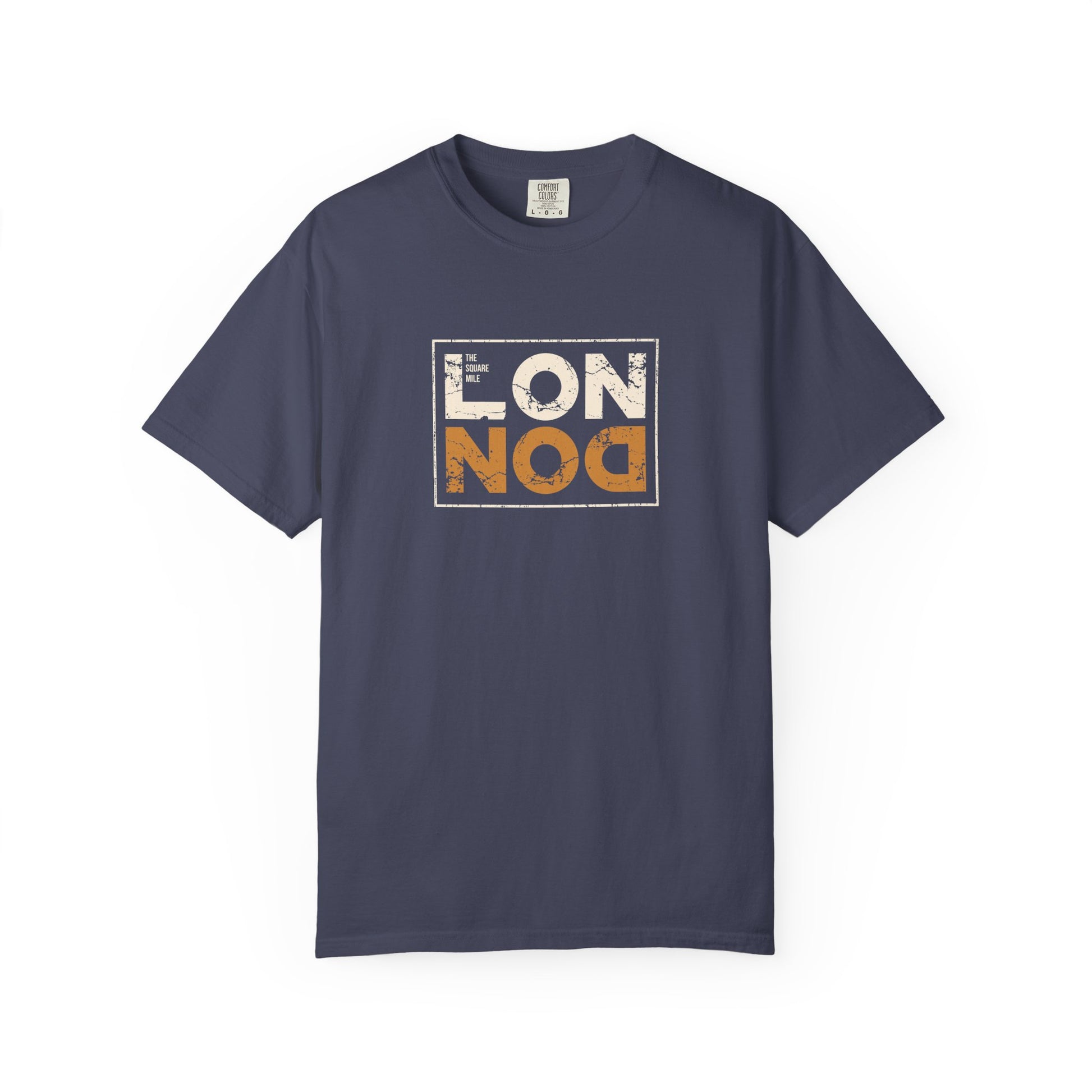 DON?T Retro Block Logo T-Shirt — Vintage Distressed Graphic Tee